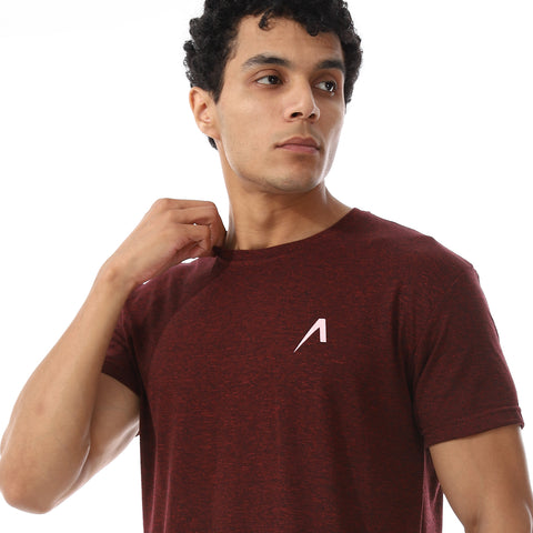 ACTIVNEW MEN'S T-SHIRT - BURGUNDY