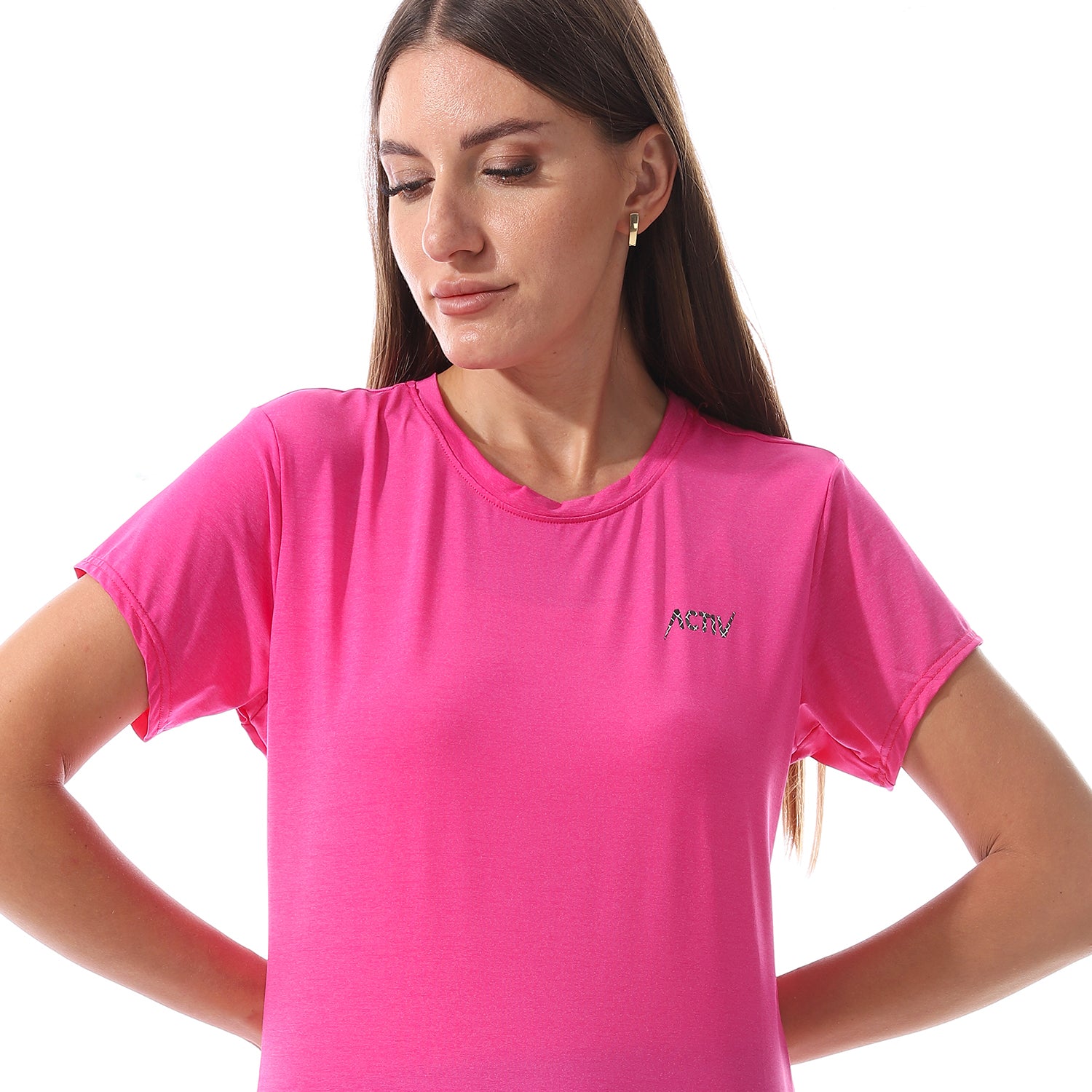 ACTIVNEW WOMEN'S T-SHIRT - FUCHISA