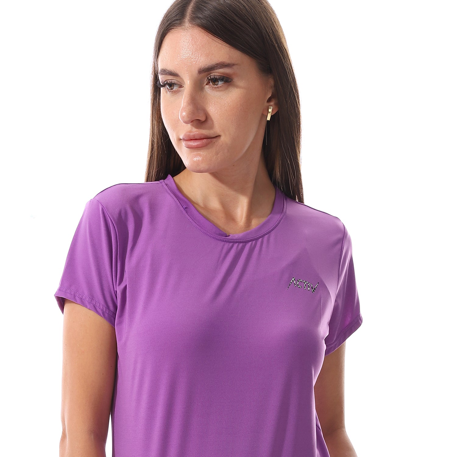 ACTIVNEW WOMEN'S T-SHIRT - PURPLE 