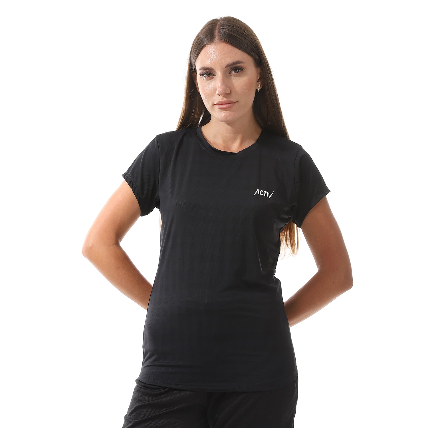 ACTIVNEW WOMEN'S T-SHIRT - BLACK 