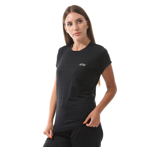 ACTIVNEW WOMEN'S T-SHIRT - BLACK