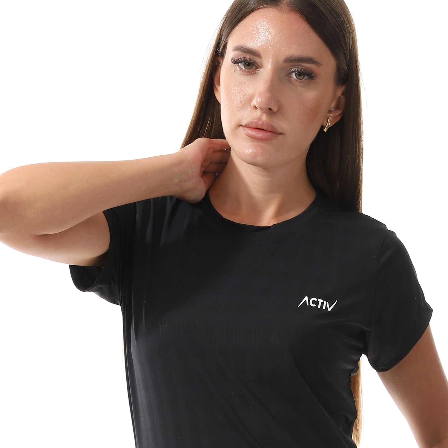 ACTIVNEW WOMEN'S T-SHIRT - BLACK 
