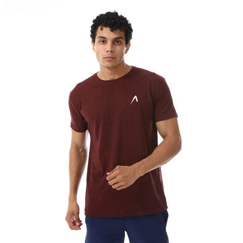 ACTIVNEW MEN'S T-SHIRT - BURGUNDY