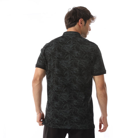 ACTIV MEN'S T-SHIRT 3A - BLK & GENZ