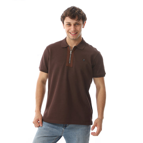 ACTIV MEN'S T-SHIRT 5A - BROWN