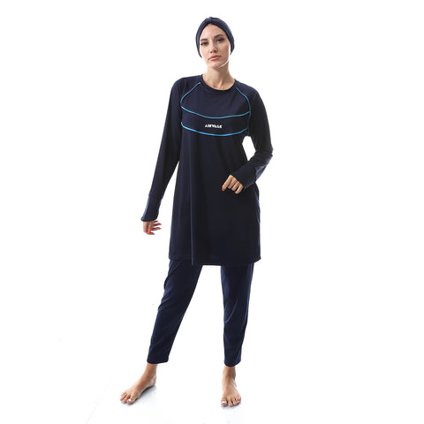 AIRWALK WOMEN'S BURKINI - NAVY