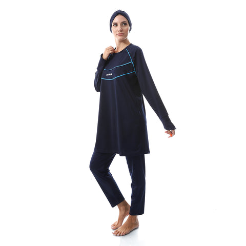 AIRWALK WOMEN'S BURKINI - NAVY