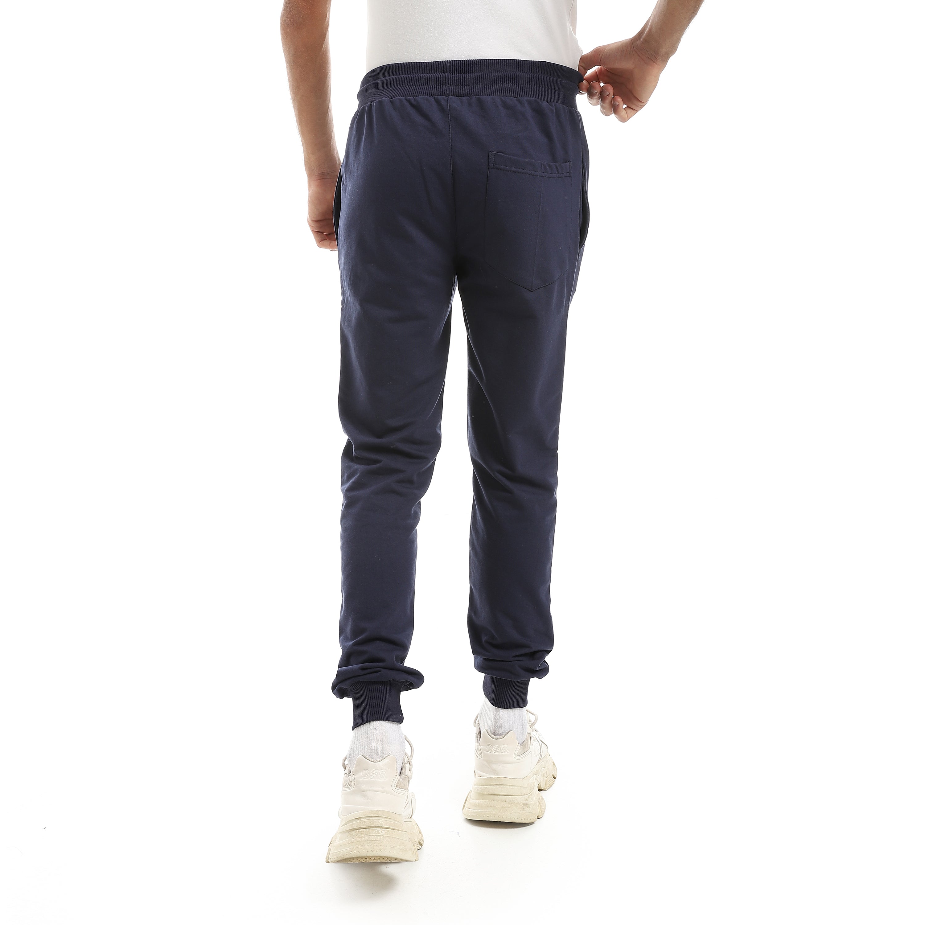 AIRWAK MENS ELASTIC-CUFF PANTS - كحلي