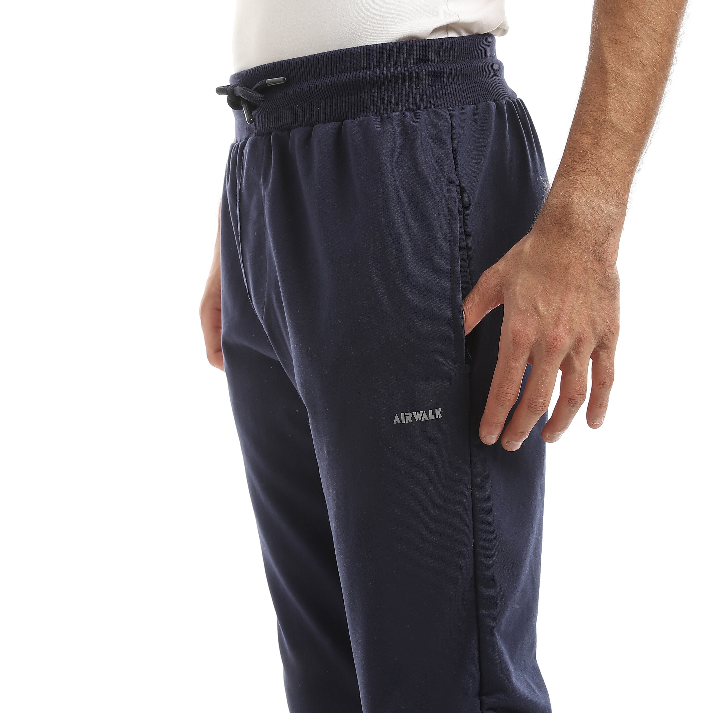 AIRWAK MENS ELASTIC-CUFF PANTS - كحلي