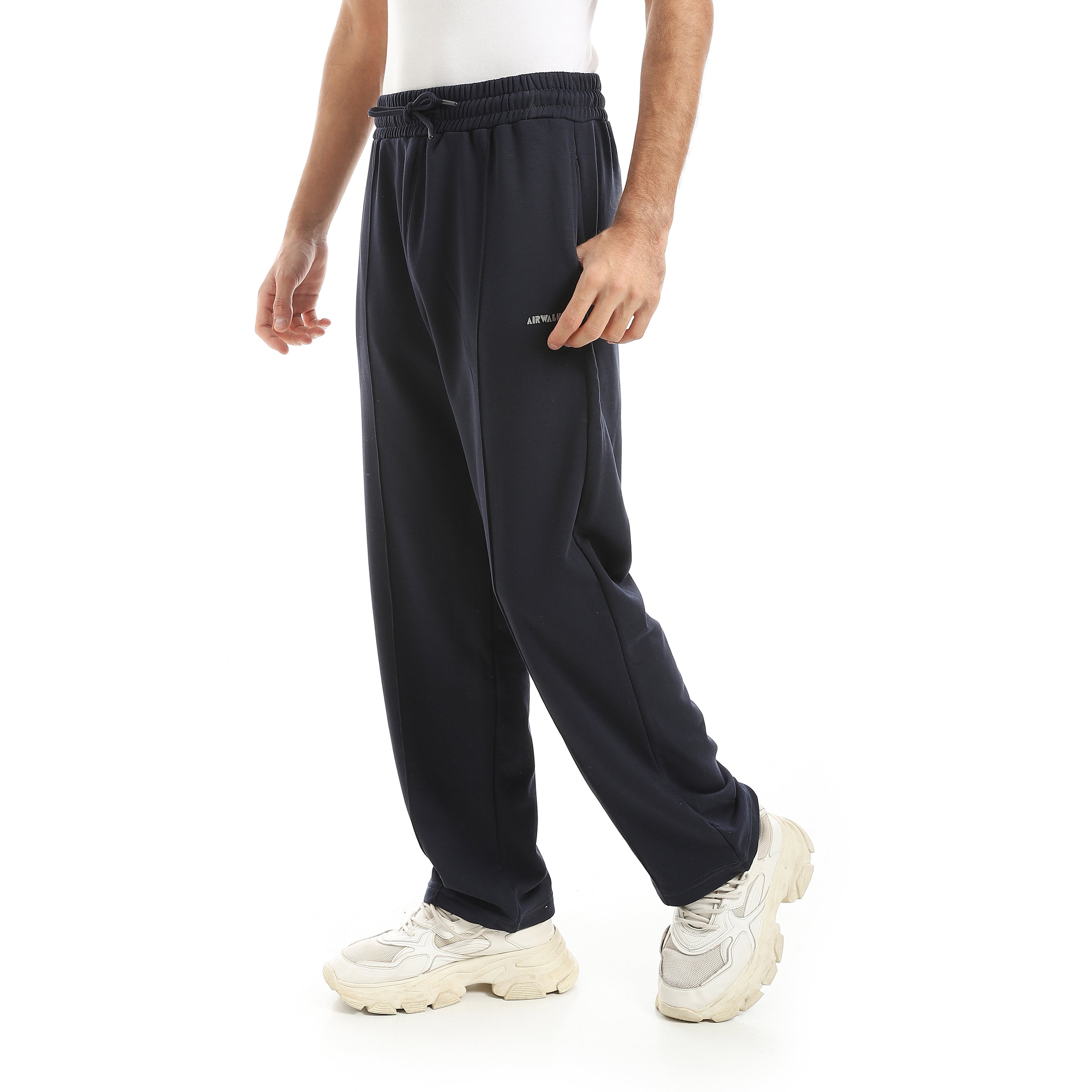 AIRWALK MENS MELTON SWEATPANTS - كحلي