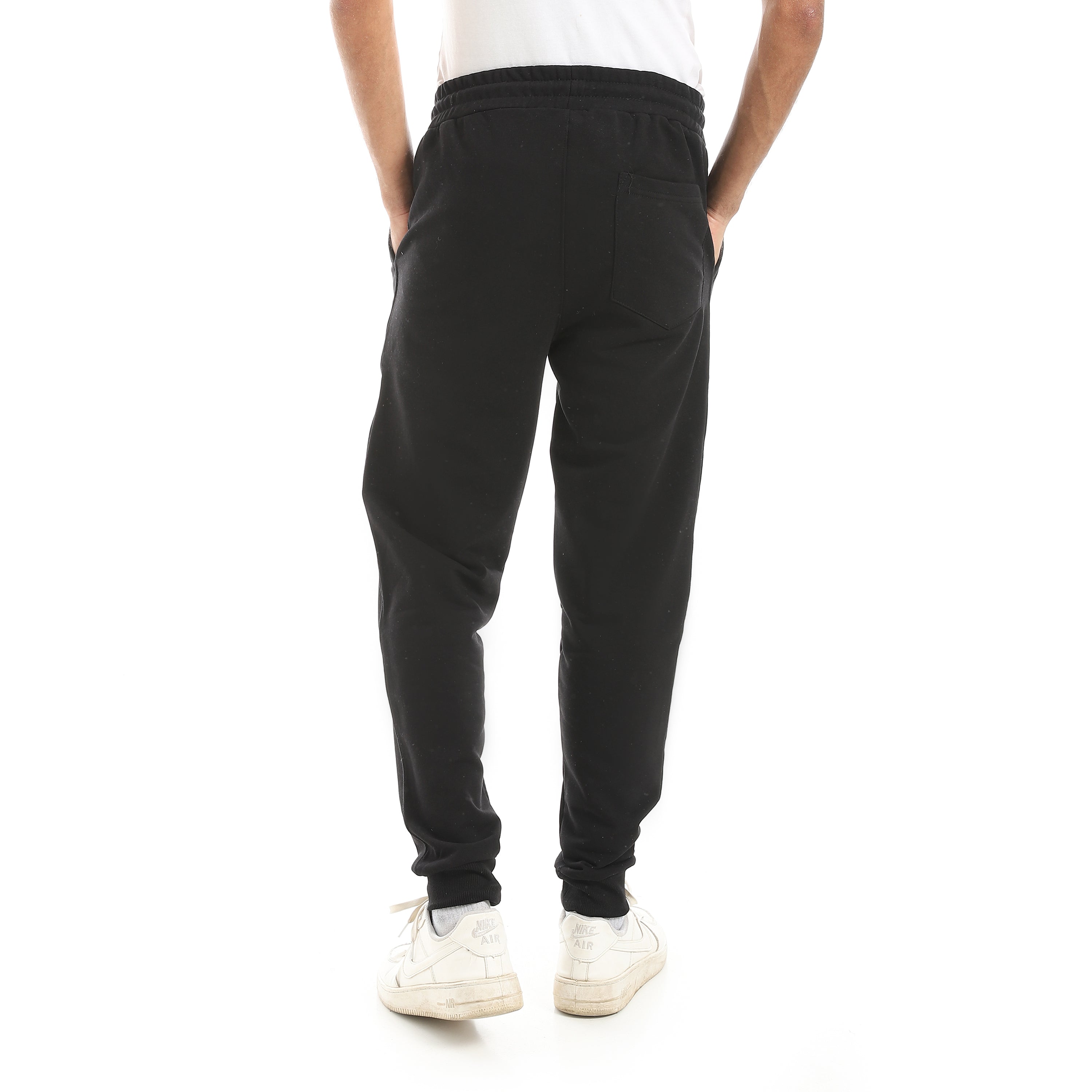AIRWALK MEN'S MELTON PANTS - اسود