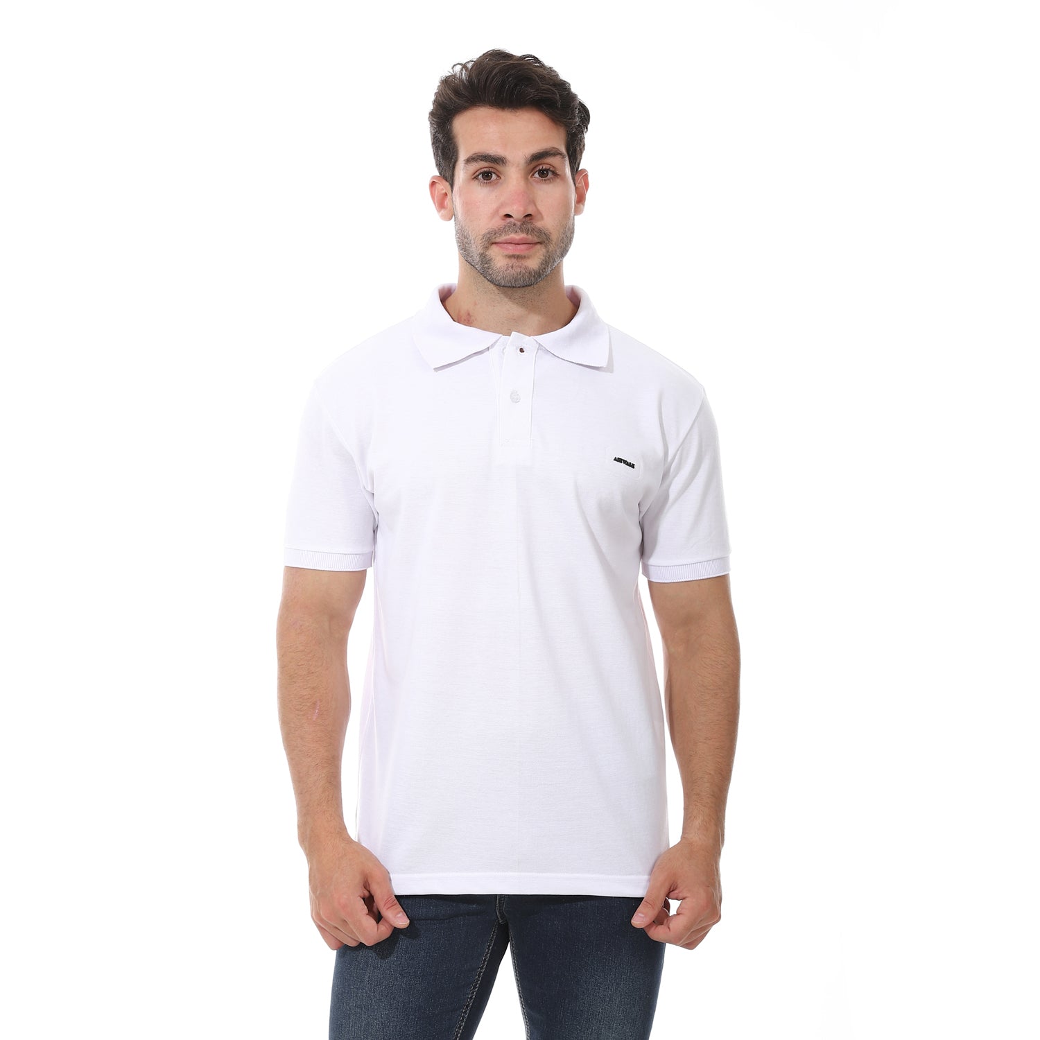 AIRWALK MEN'S POLO SHIRT - WHITE