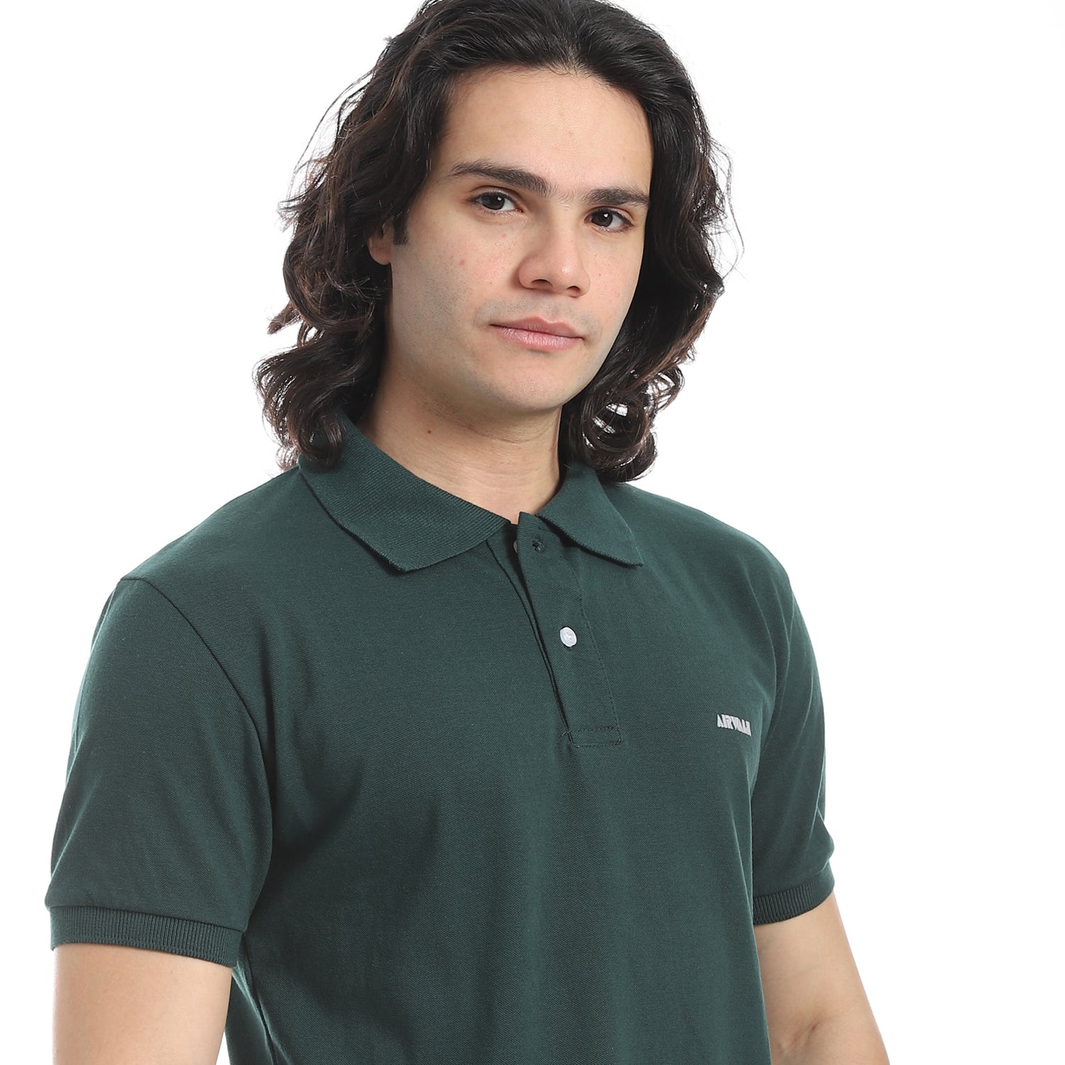 AIRWALK MEN'S POLO SHIRT - OLIVE