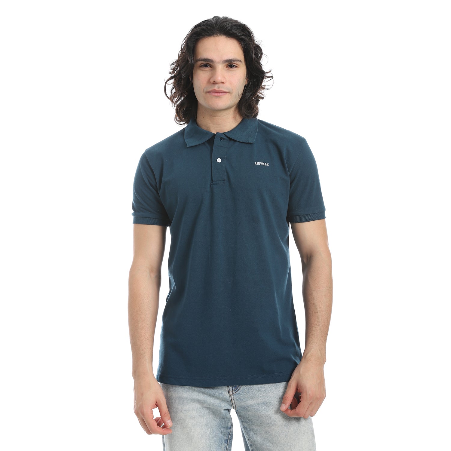 AIRWALK MEN'S POLO SHIRT - PETROL
