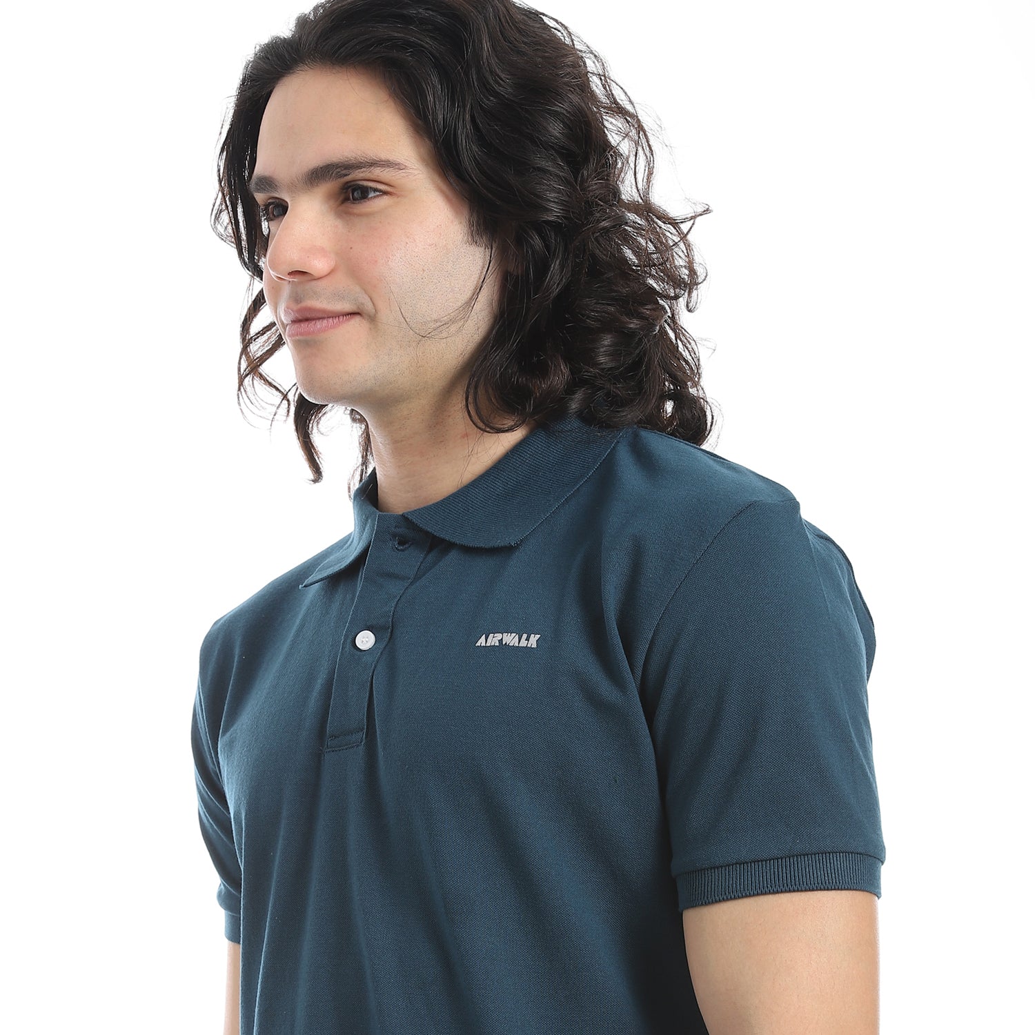 AIRWALK MEN'S POLO SHIRT - PETROL