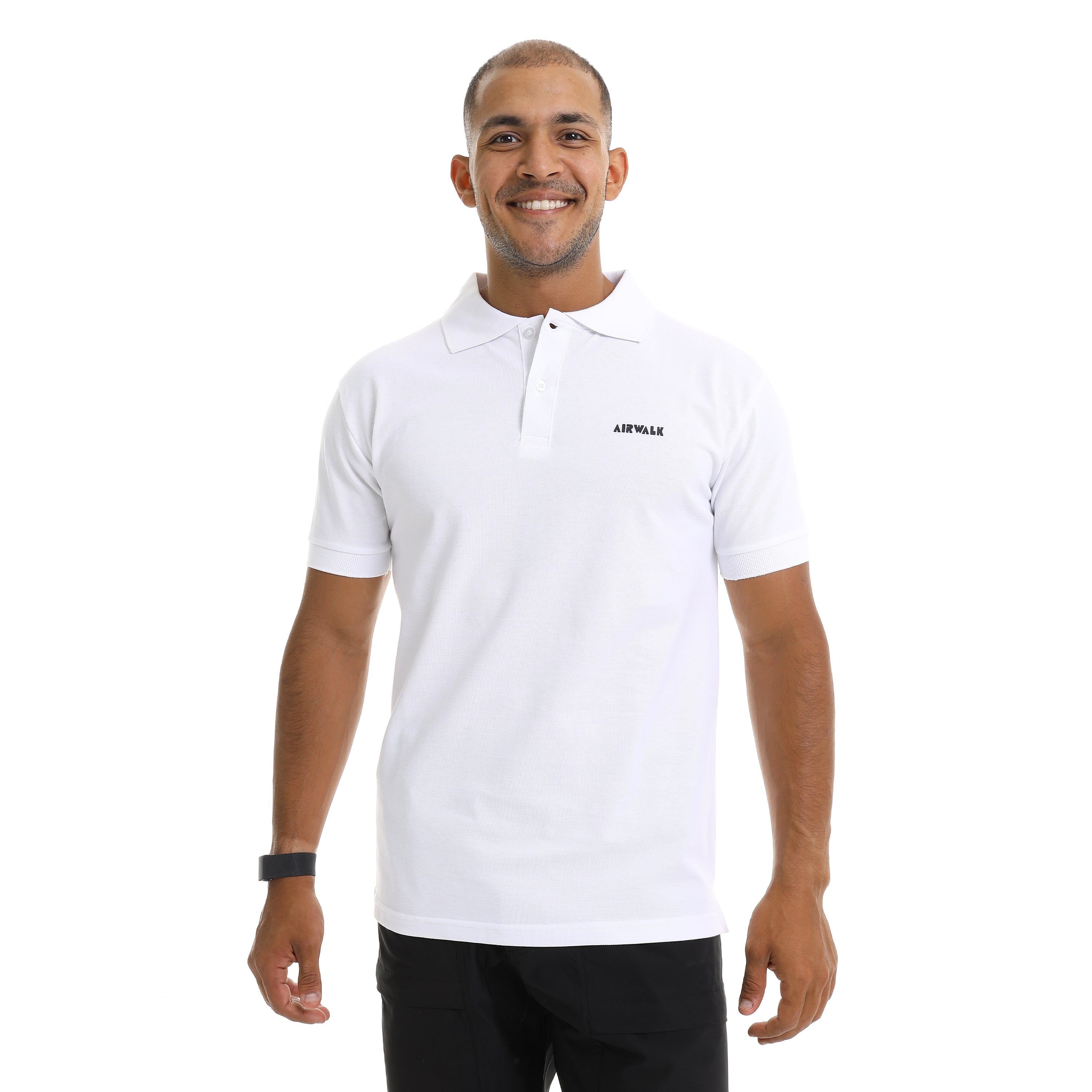 AIRWALK MEN'S POLO SHIRT - WHITE