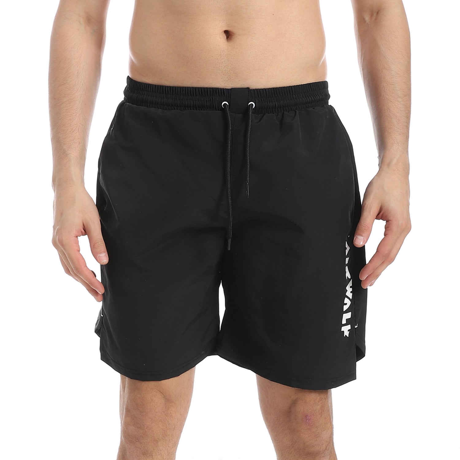 AIRWALK MEN'S SWIM SHORTS - BLACK