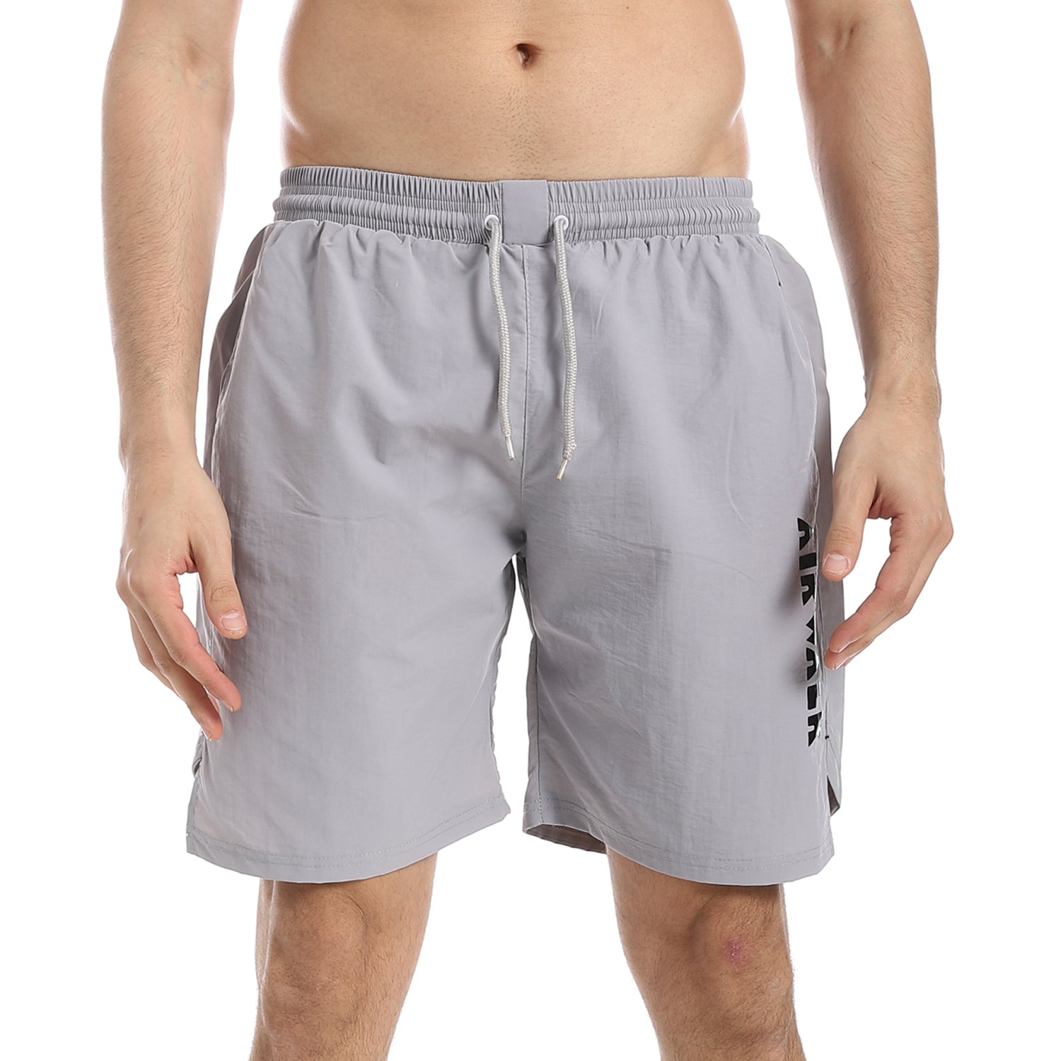 AIRWALK MEN'S SWIM SHORTS - GREY