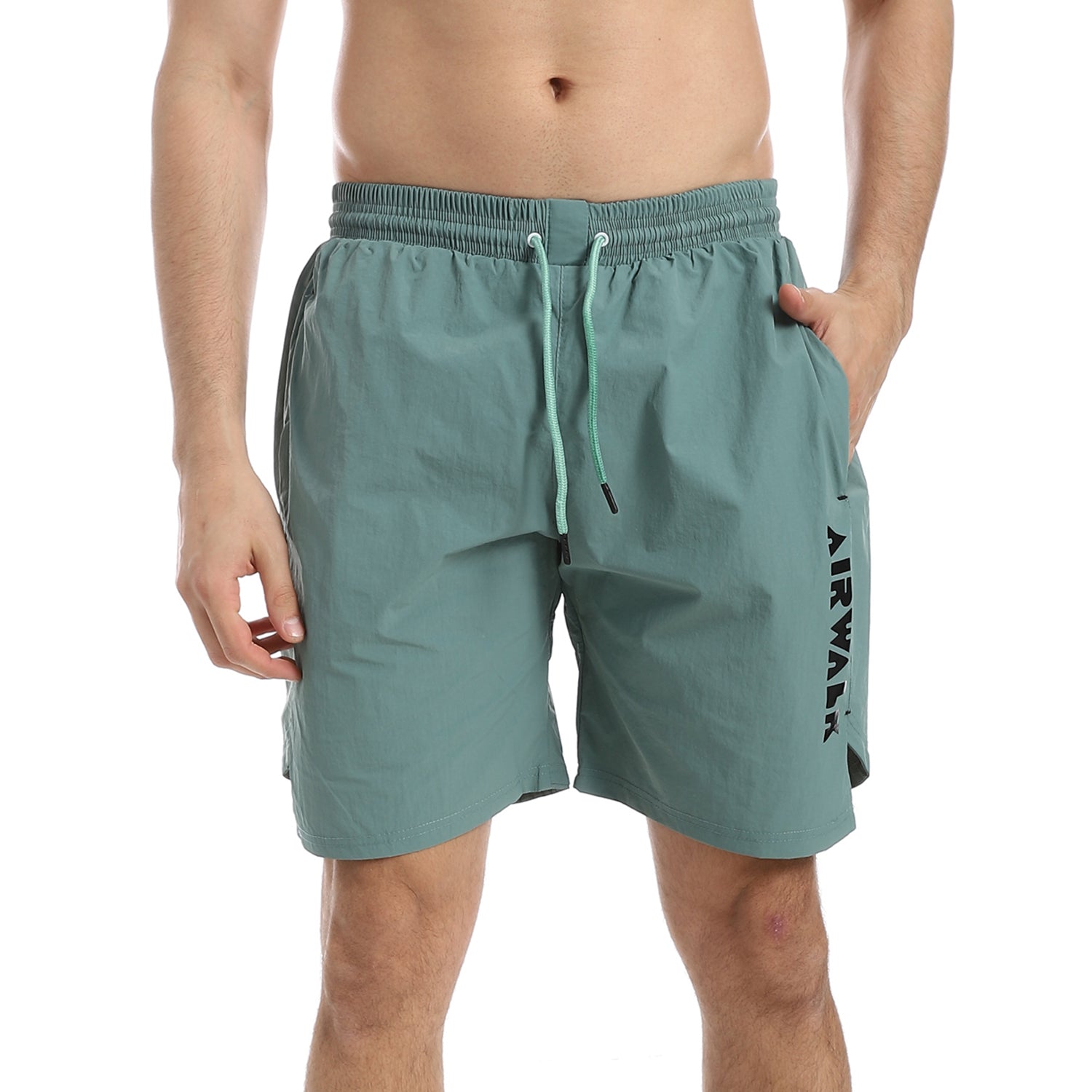 AIRWALK MEN'S SWIM SHORTS - MINT