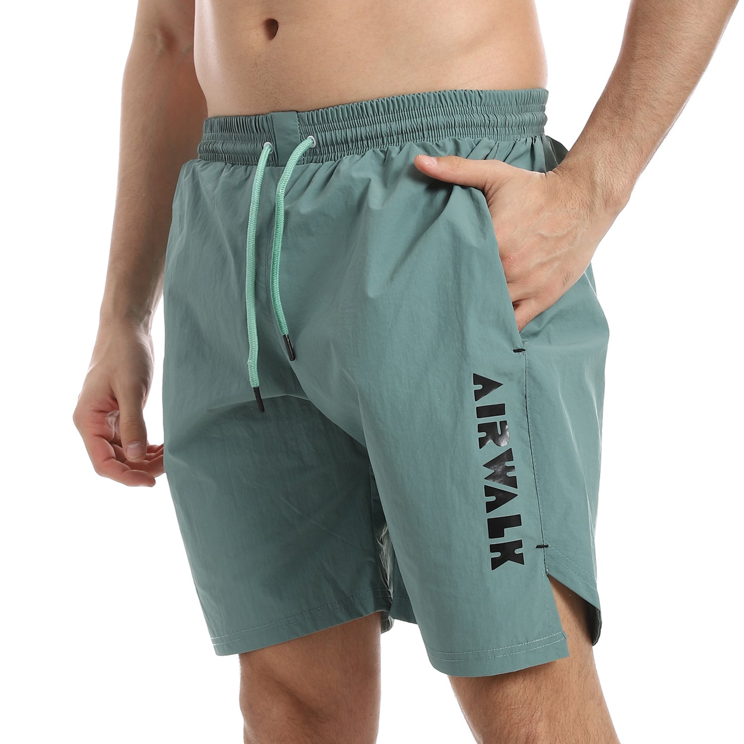 AIRWALK MEN'S SWIM SHORTS - MINT
