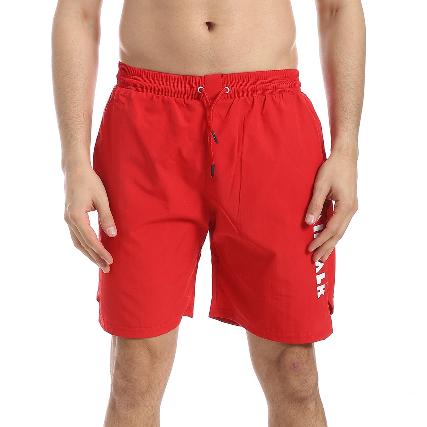 AIRWALK MEN'S SWIM SHORTS - RED
