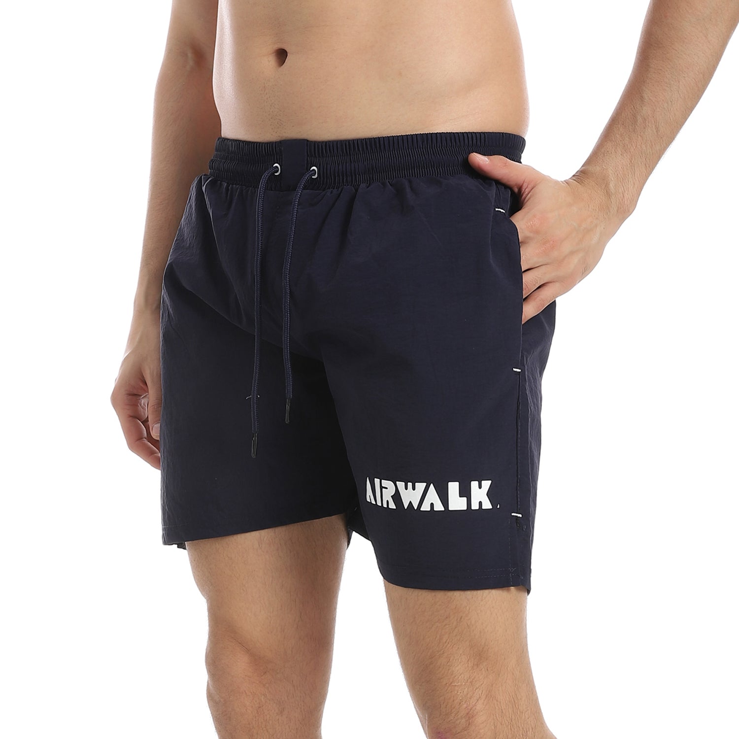 AIRWALK MEN'S SWIM SHORTS - NAVY