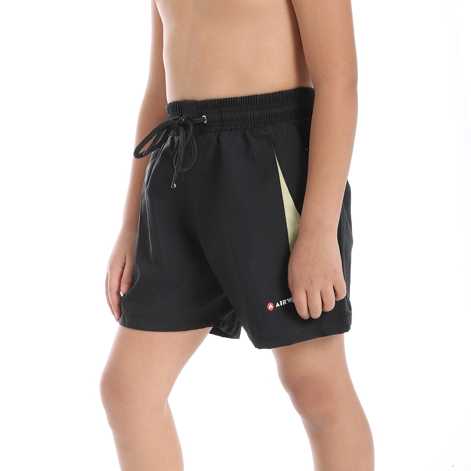 AIRWALK KIDS SWIM SHORTS - BLACK