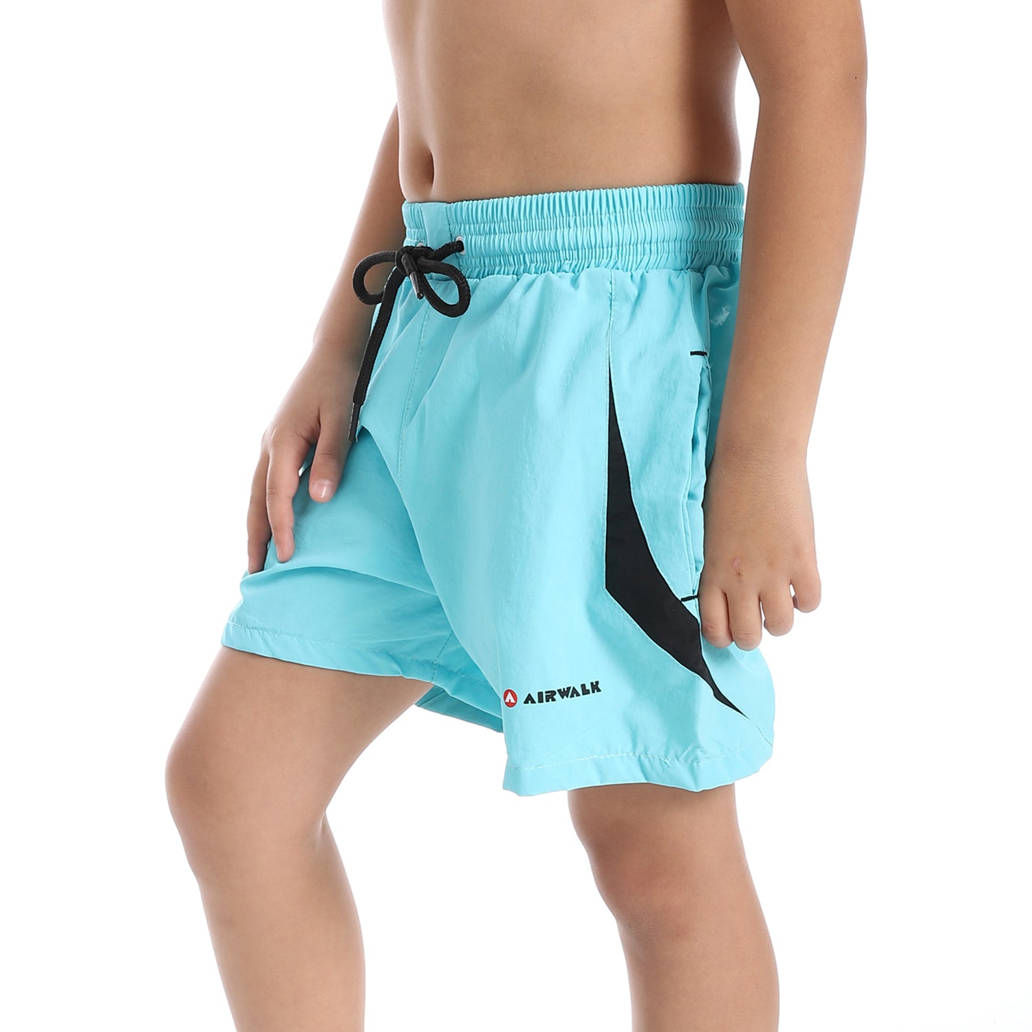 AIRWALK KIDS SWIM SHORTS - SKY BLUE