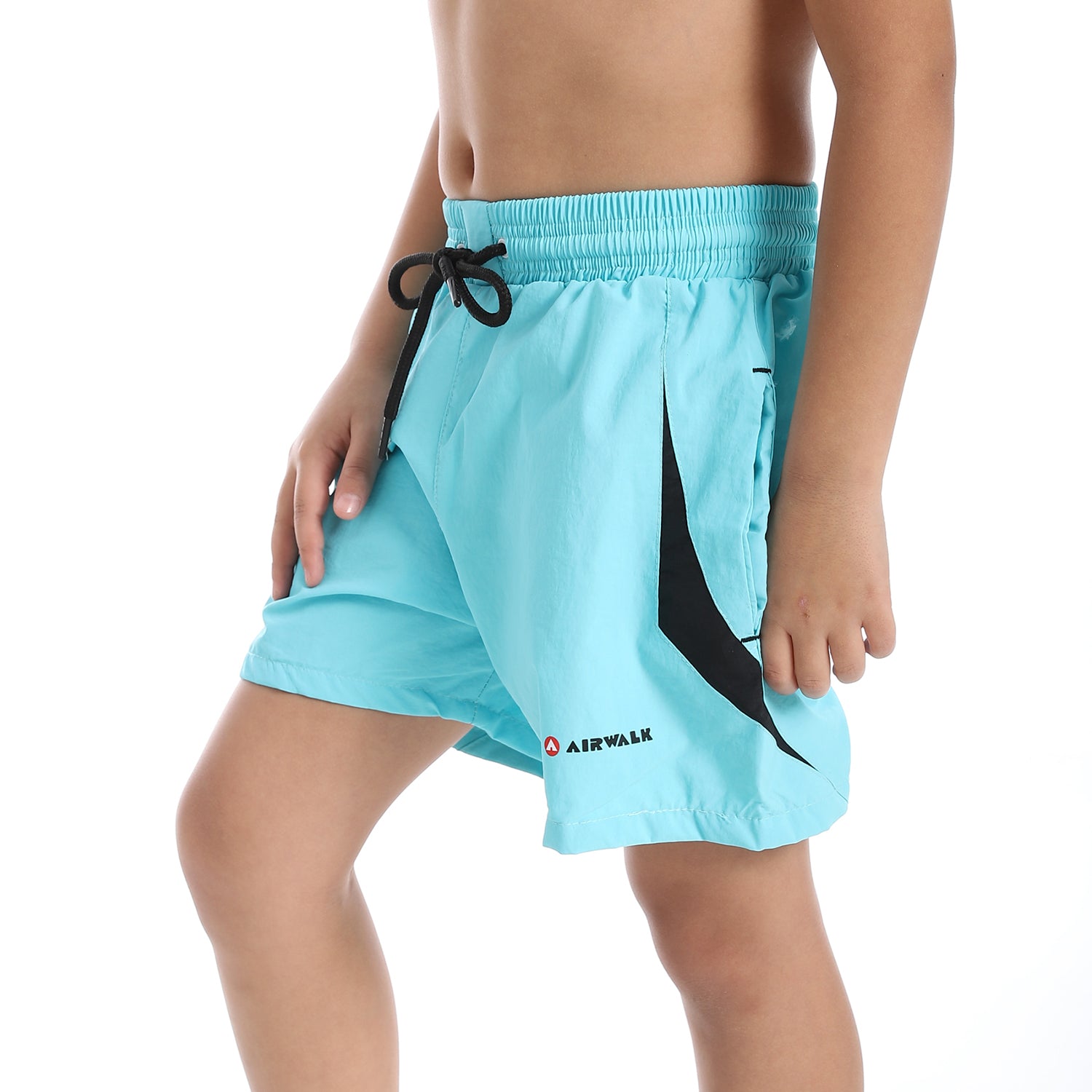 AIRWALK KIDS SWIM SHORTS - SKY BLUE
