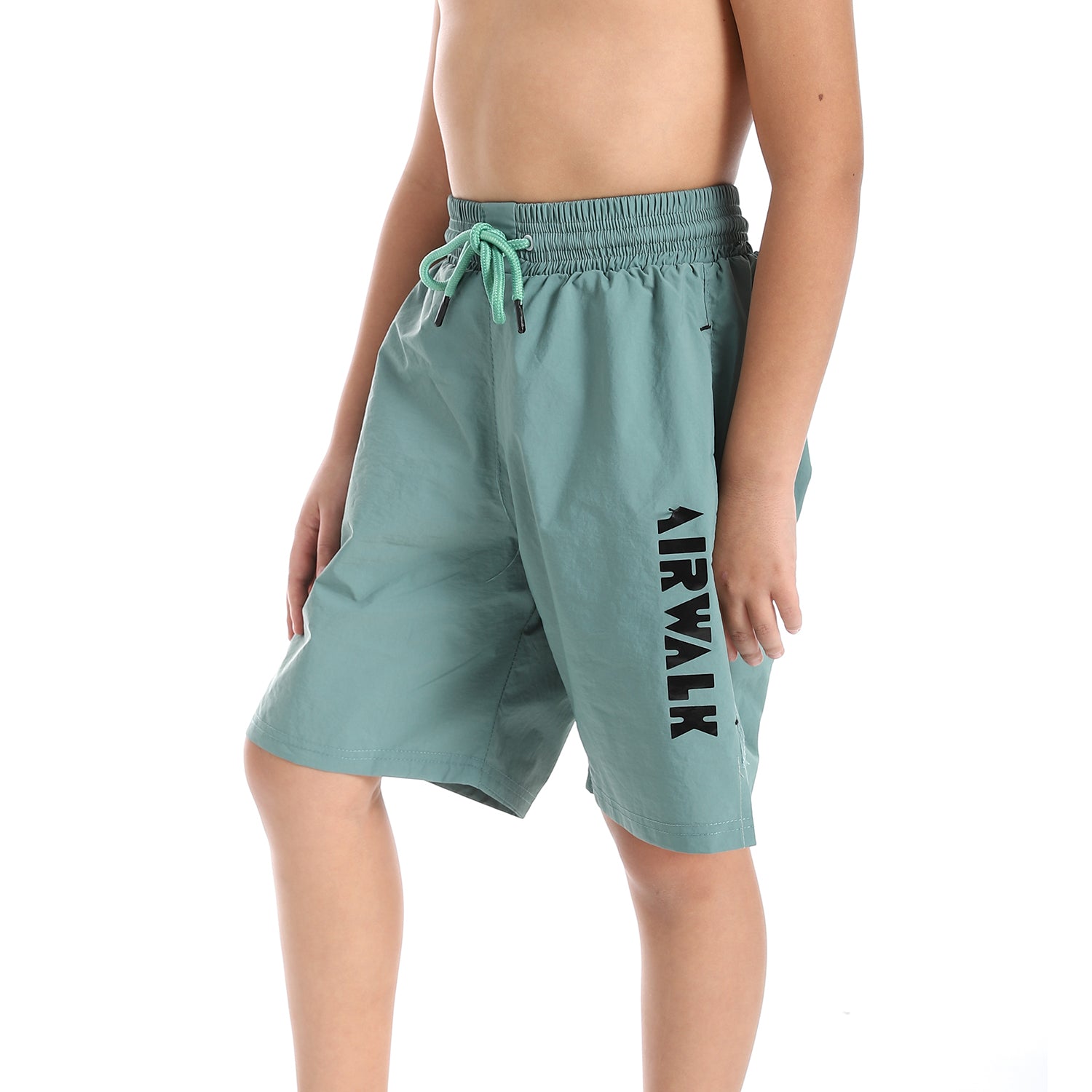 AIRWALK KIDS SWIM SHORTS - MINT
