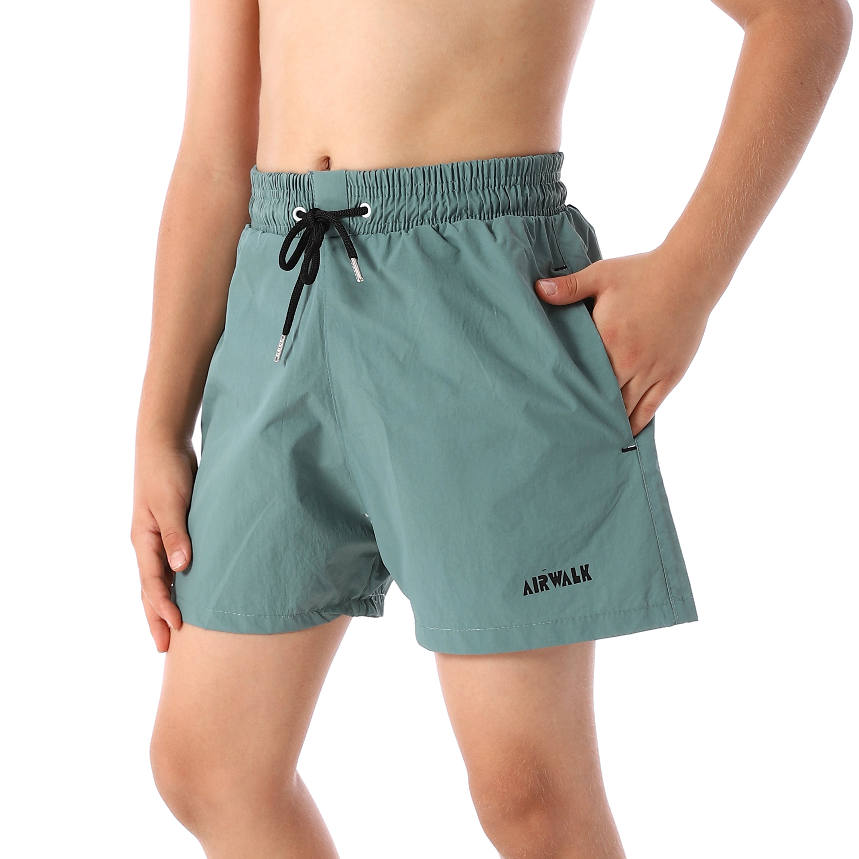 AIRWALK KIDS SWIM SHORTS - INDIGO