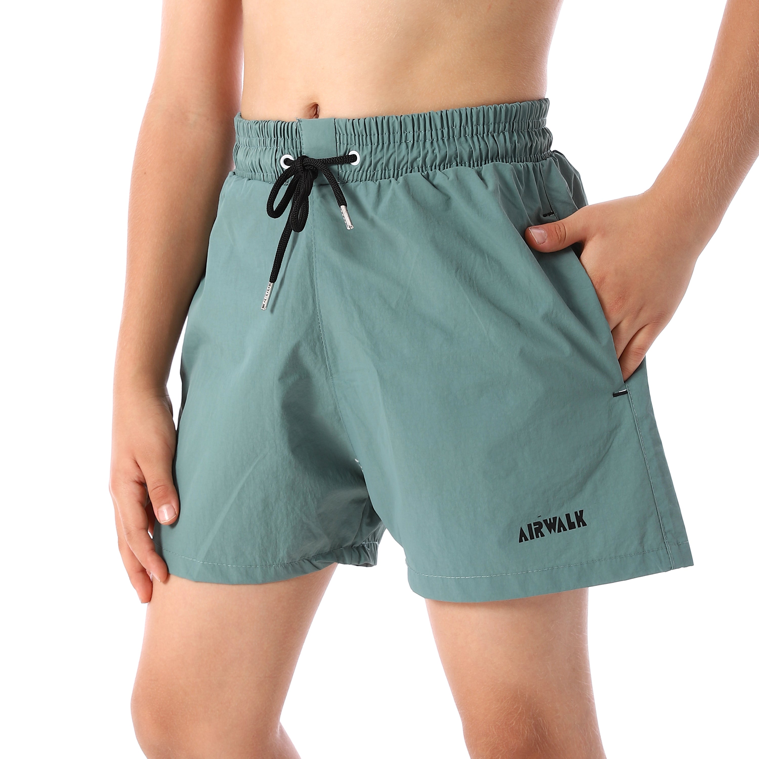 AIRWALK KIDS SWIM SHORTS - INDIGO