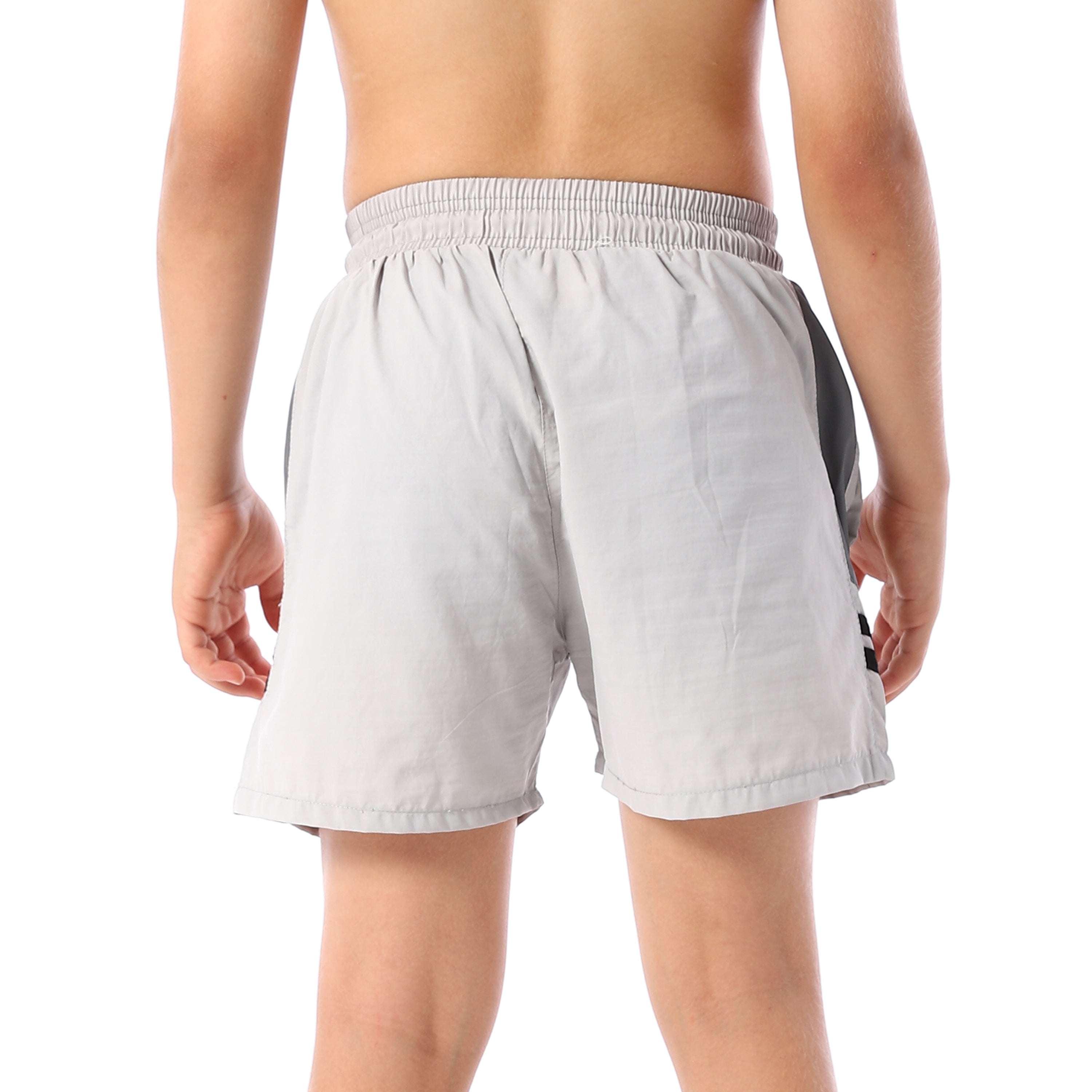AIRWALK KIDS SWIM SHORTS - GREY