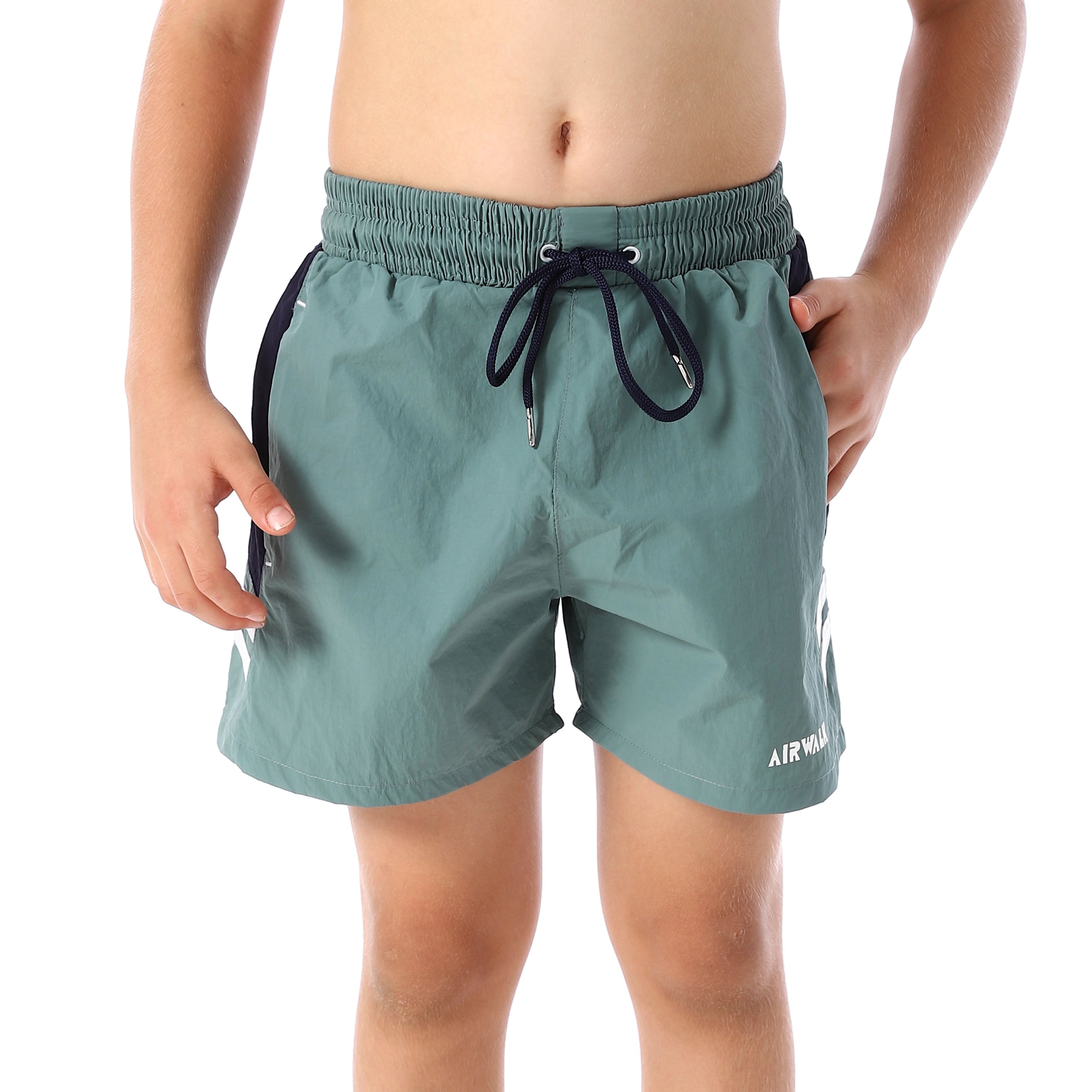 AIRWALK KIDS SWIM SHORTS - INDIGO