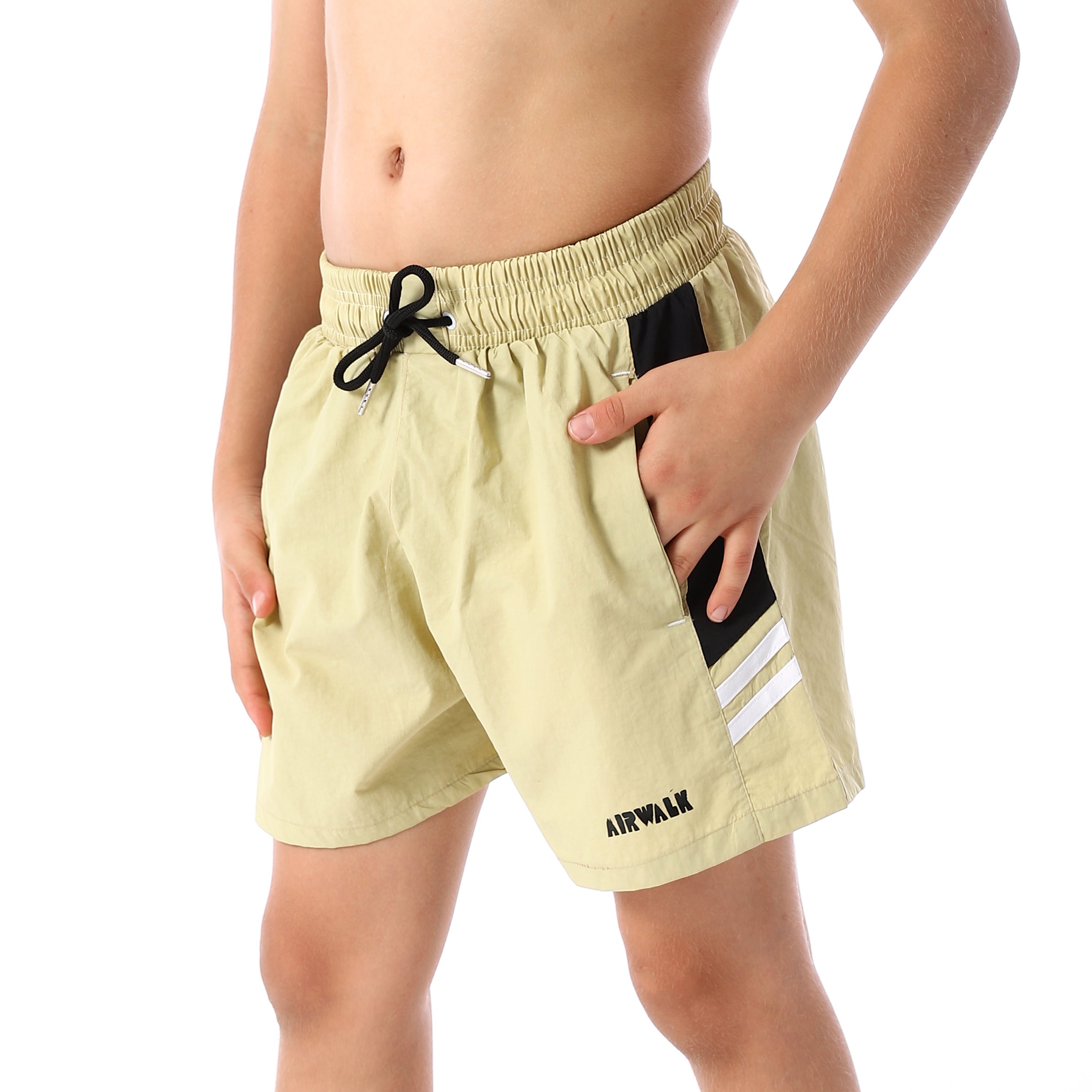 AIRWALK KIDS SWIM SHORTS - MINT