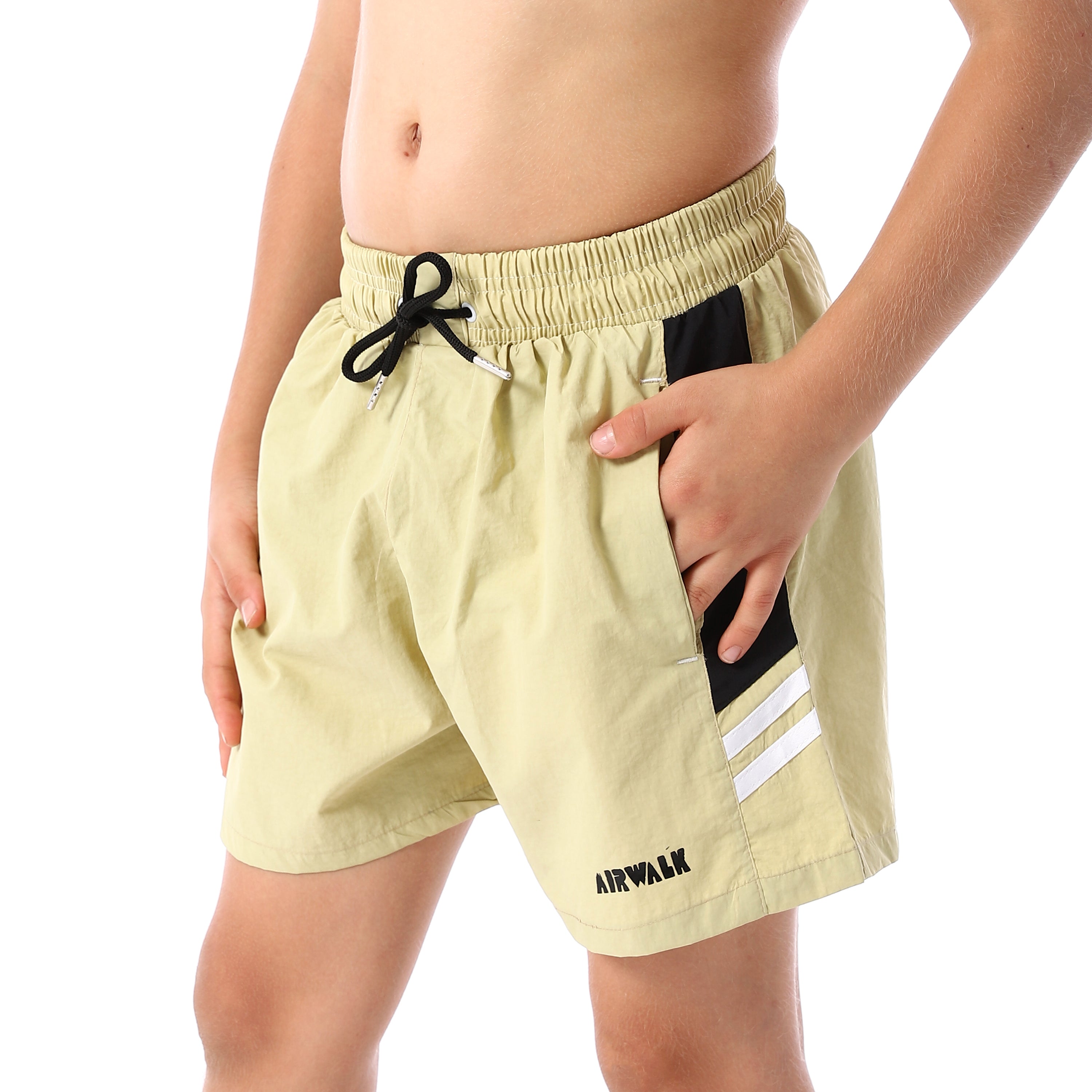 AIRWALK KIDS SWIM SHORTS - MINT