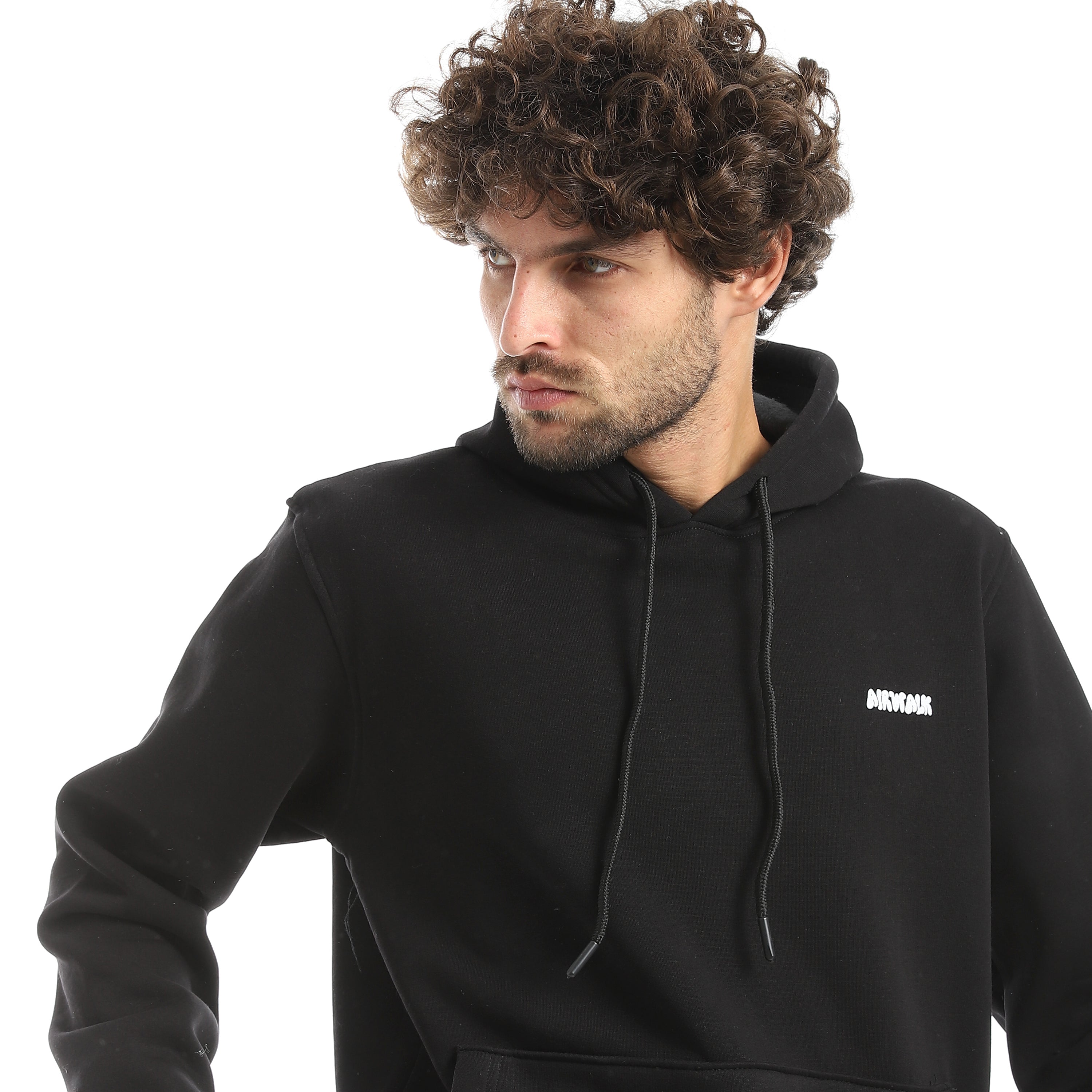 سويت شيرت رجالي إيرووك بزنط - اسود