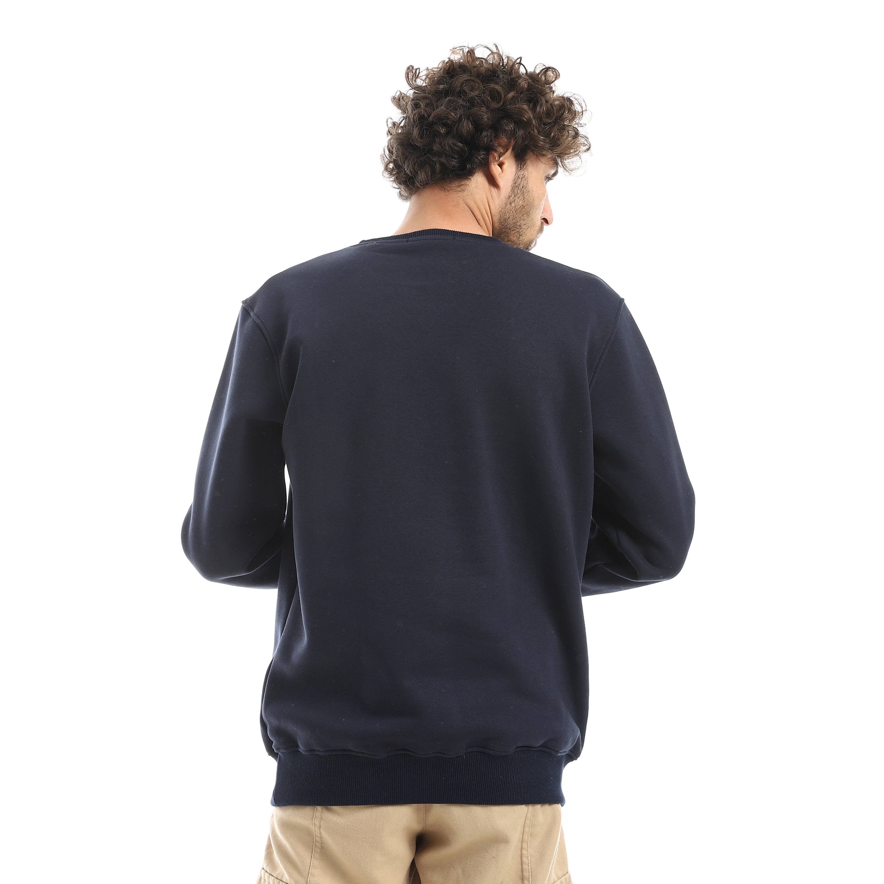 AIRWALK MEN'S BASIC SWEATSHIRT - NAVY