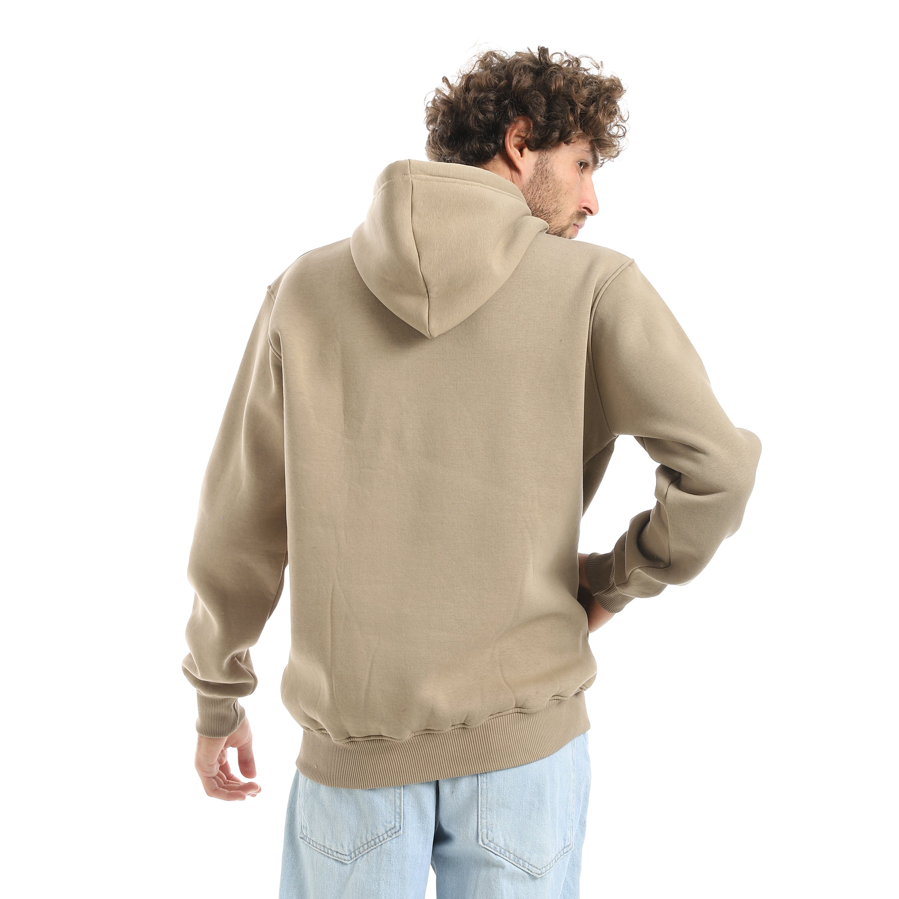 سويت شيرت إيرووك رجالي سوستة كاملة بزنط - كافيه