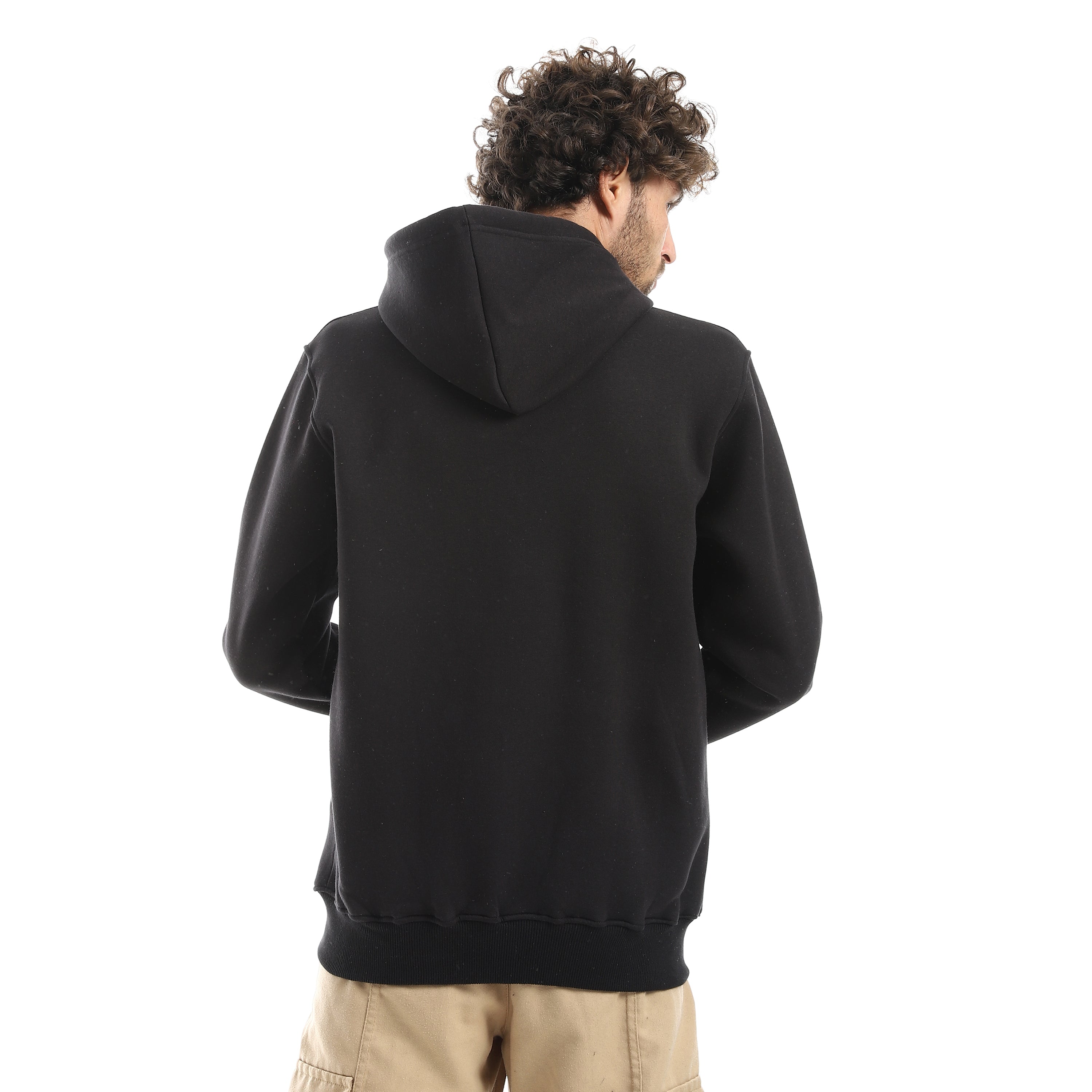 AIRWALK MEN'S FULL-ZIP HOODIE - BLACK