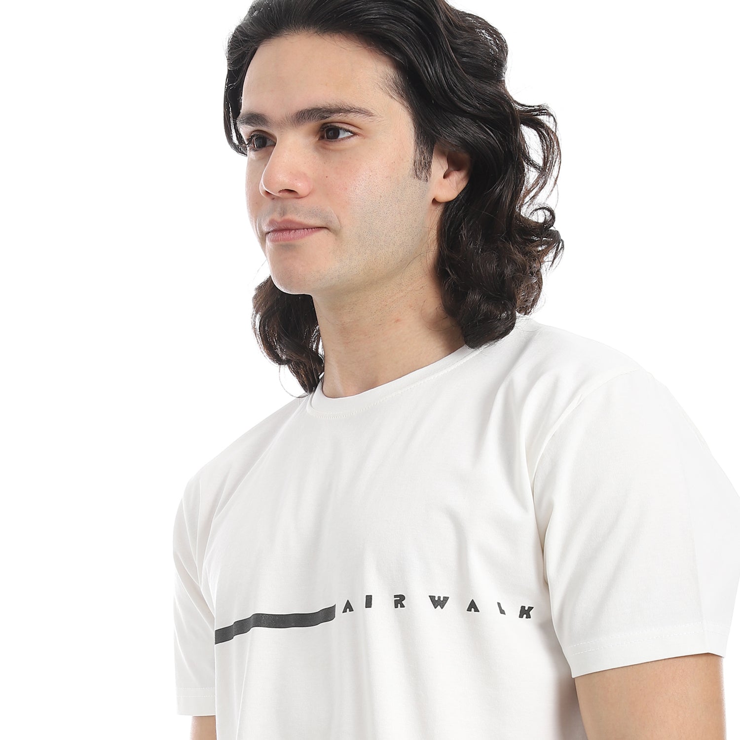 AIRWALK MEN'S BASIC T-SHIRT - WHITE