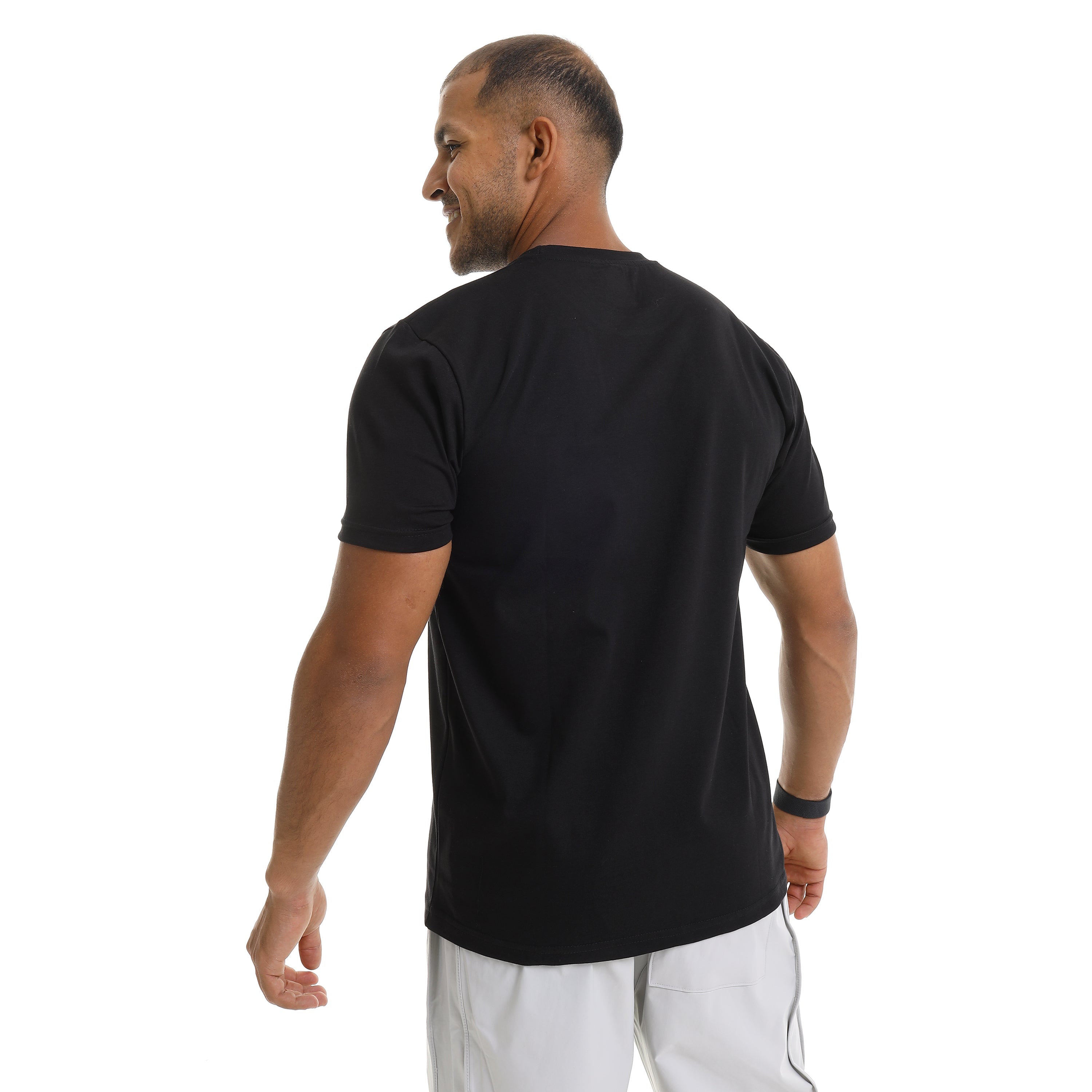 AIRWALK MEN'S BASIC T-SHIRT - BLACK