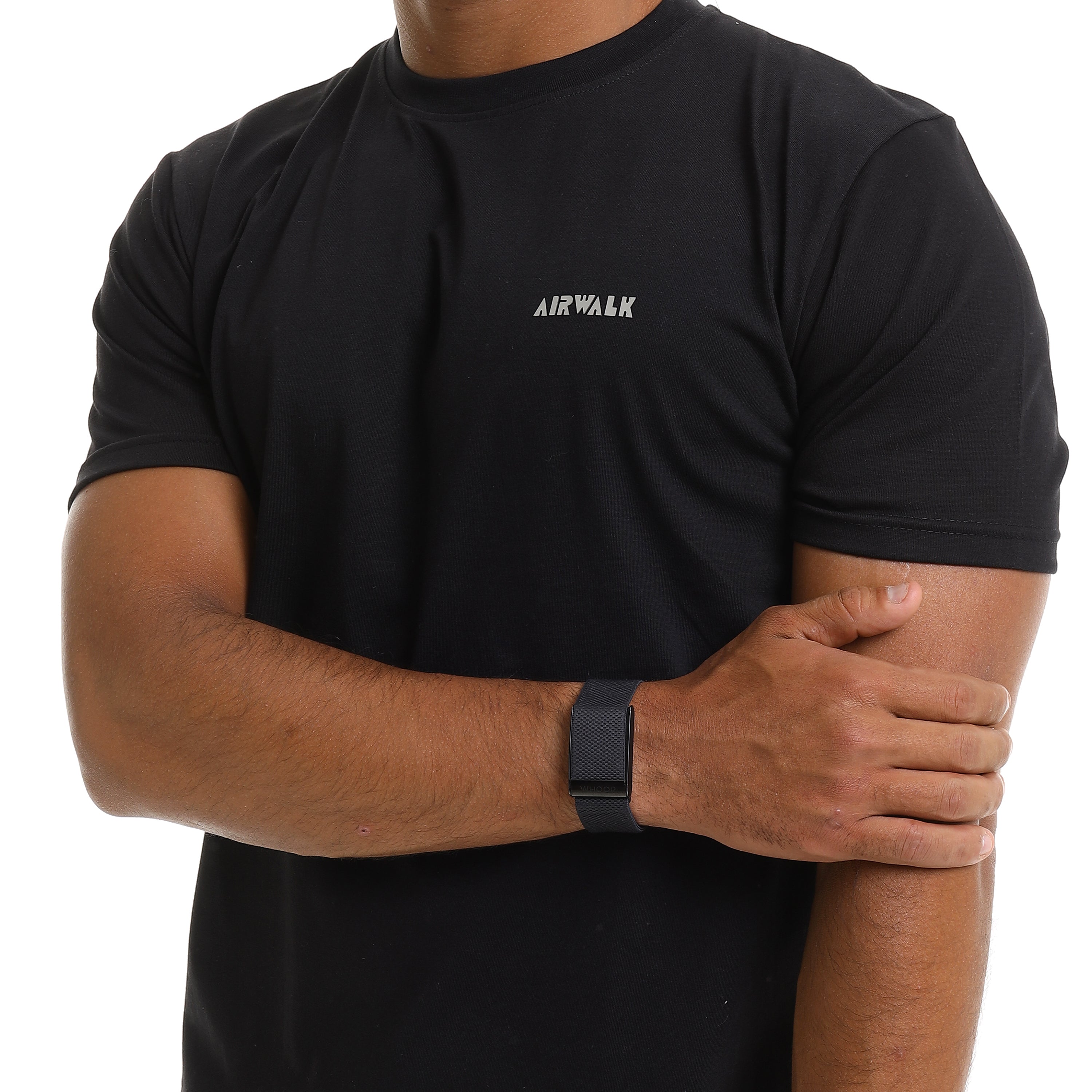 AIRWALK MEN'S BASIC T-SHIRT - BLACK