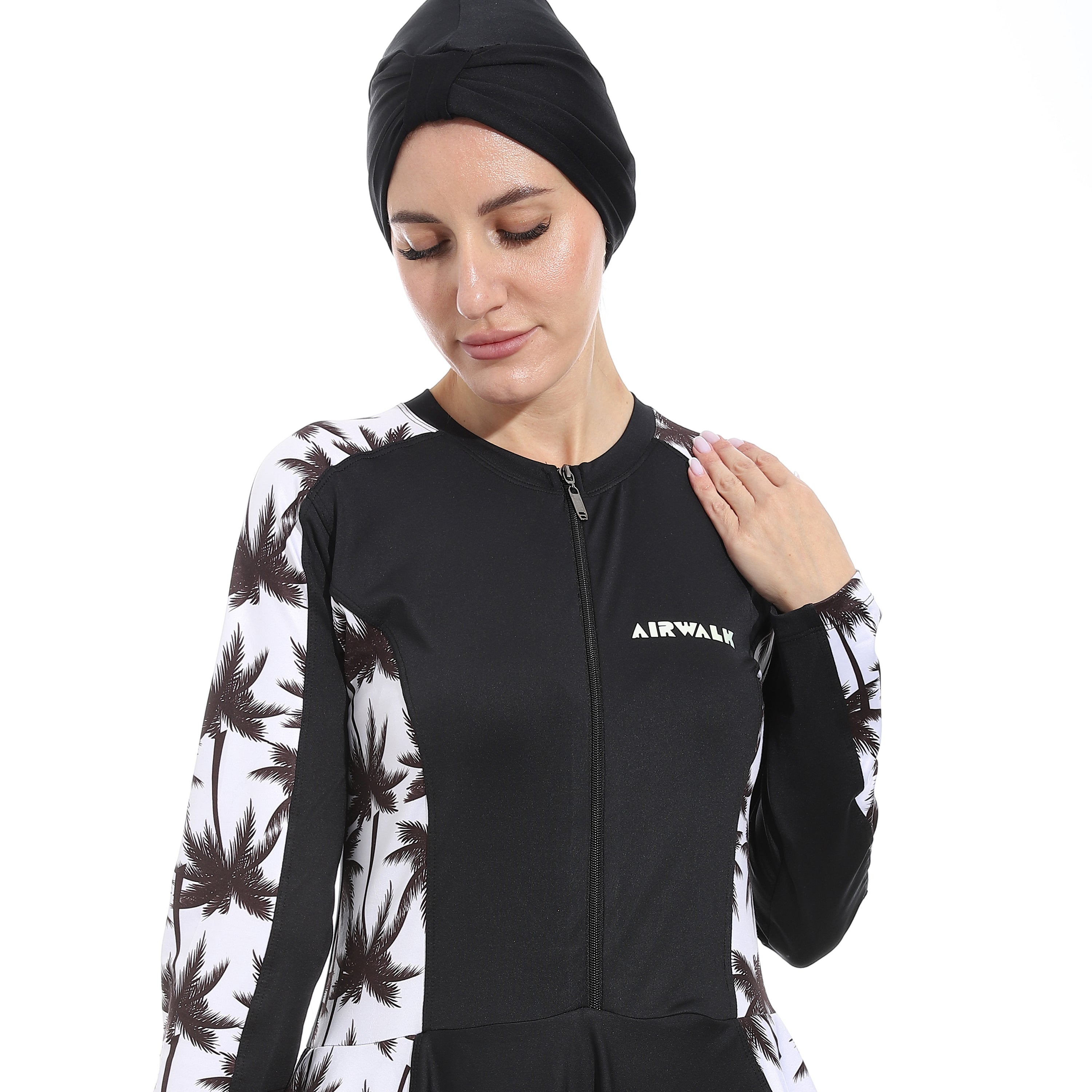 AIRWALK WOMEN'S BURKINI - اسود