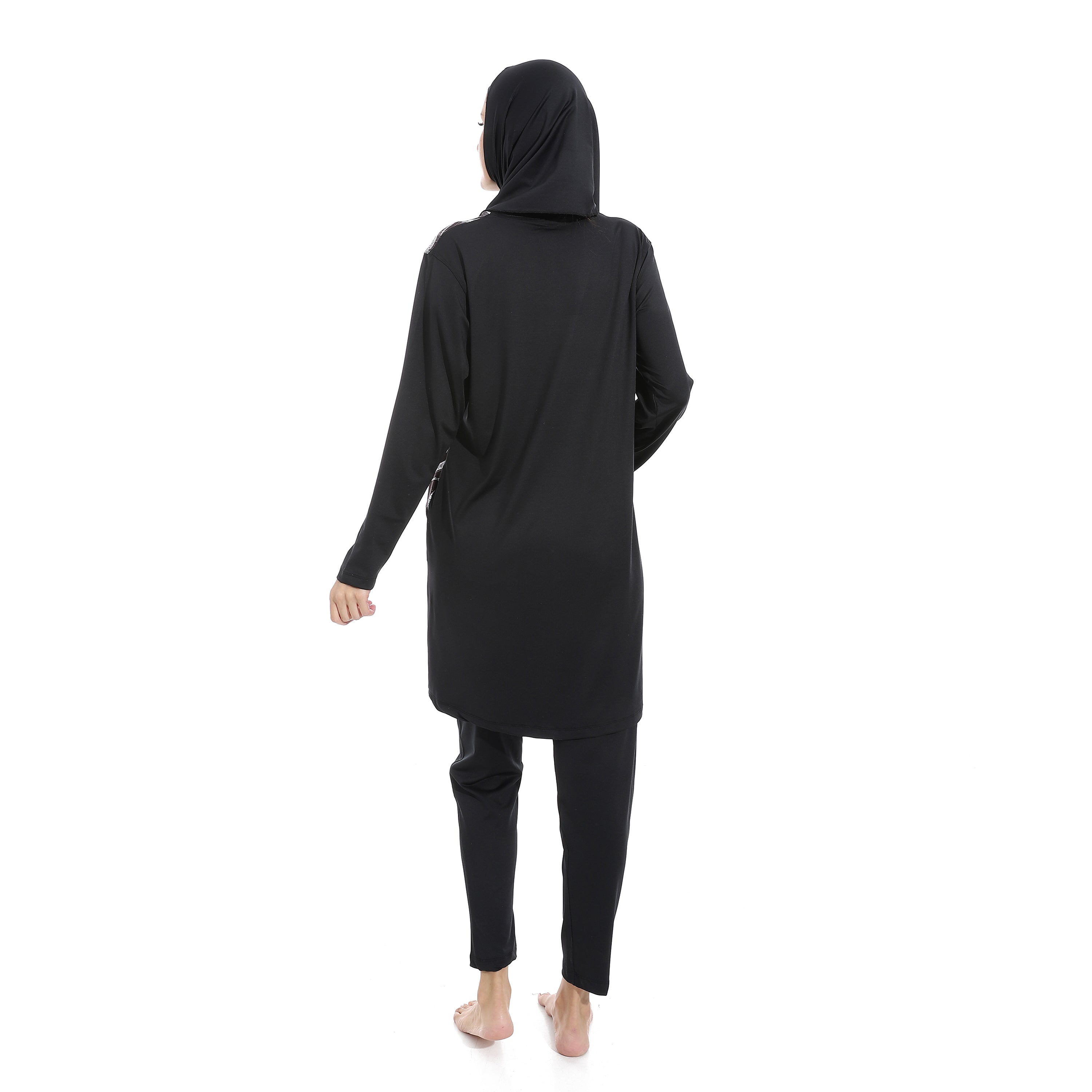 AIRWALK WOMENS BURKINI BIGSIZE - اسود*كحلي