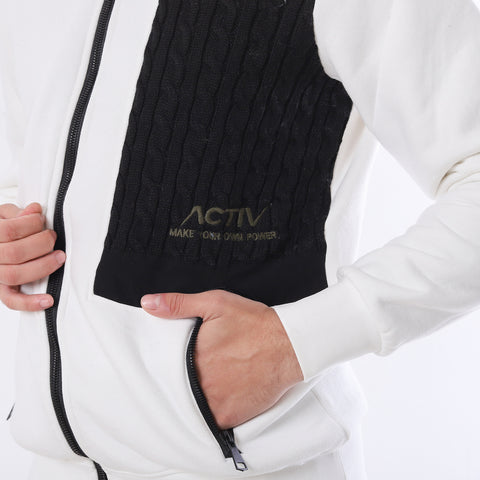 ACTIV MEN'S JACKET - WHITE