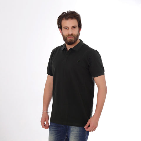 ACTIVEW MEN'S POLO T-SHIRT - OLIVE