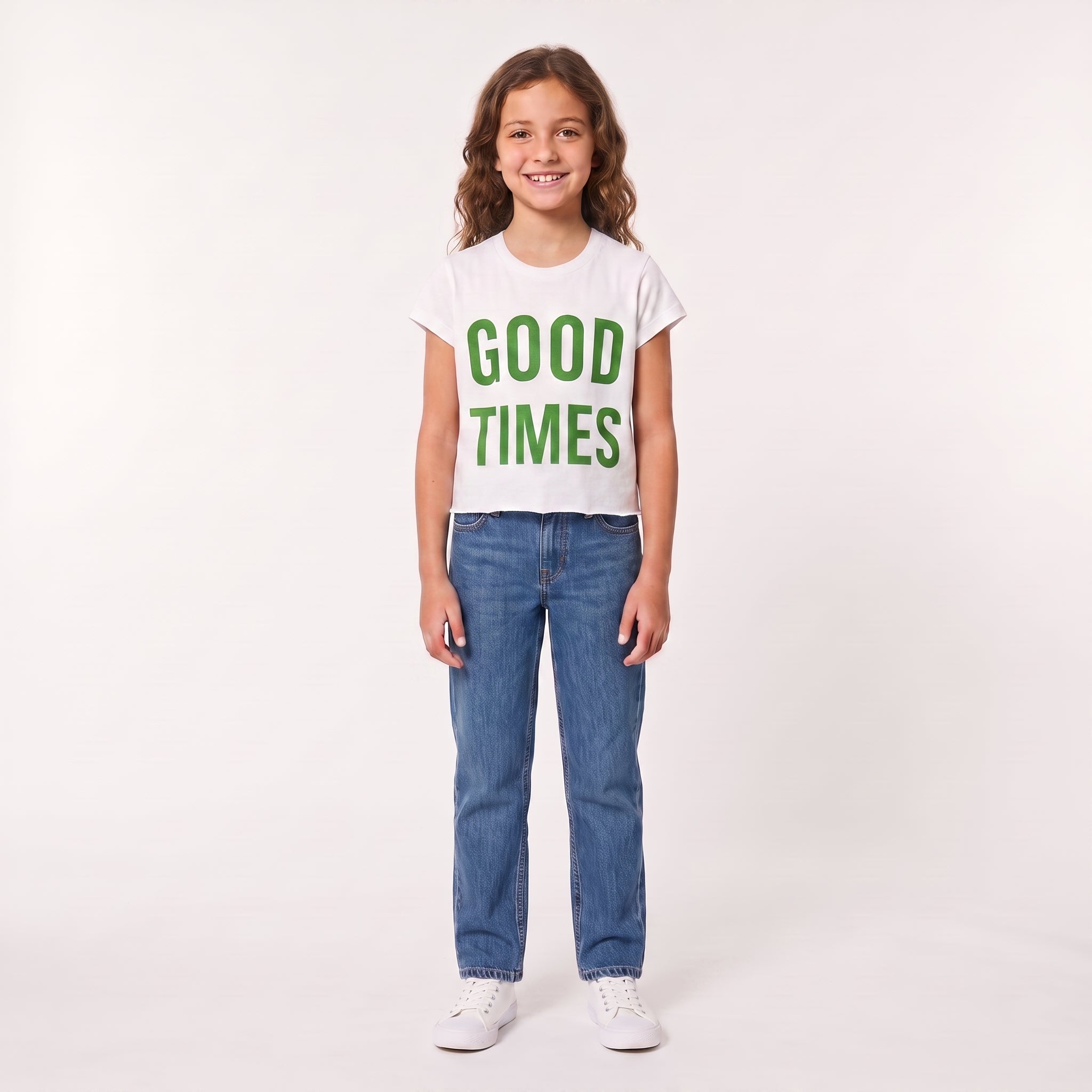 ACTIV GIRLS T-SHIRT - WHITE