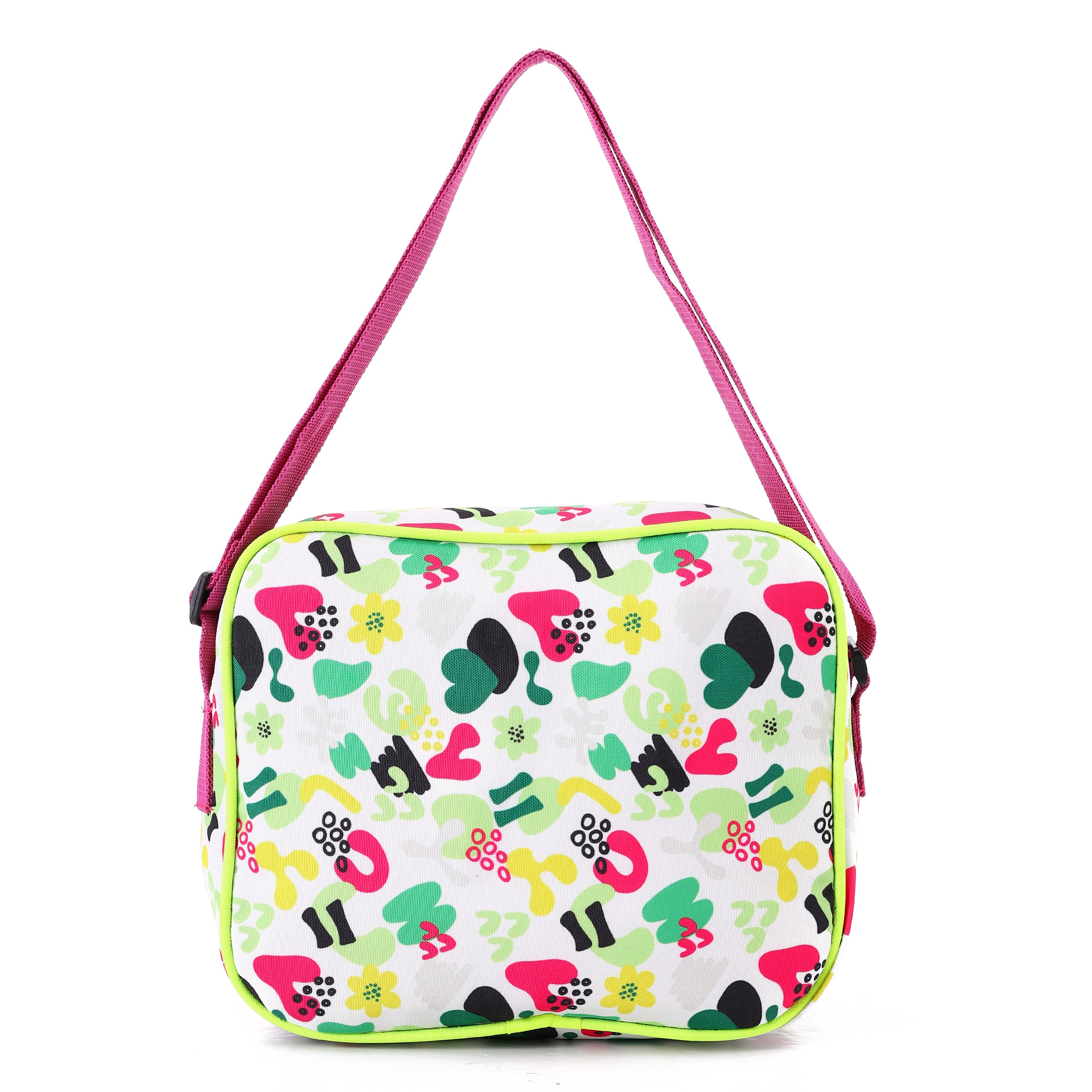 ACTIV LUNCH BAG L20*W25 - WHT & YLW