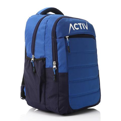 ACTIV LAPTOP BACKPACK L48*W34 - BLU & NAVY